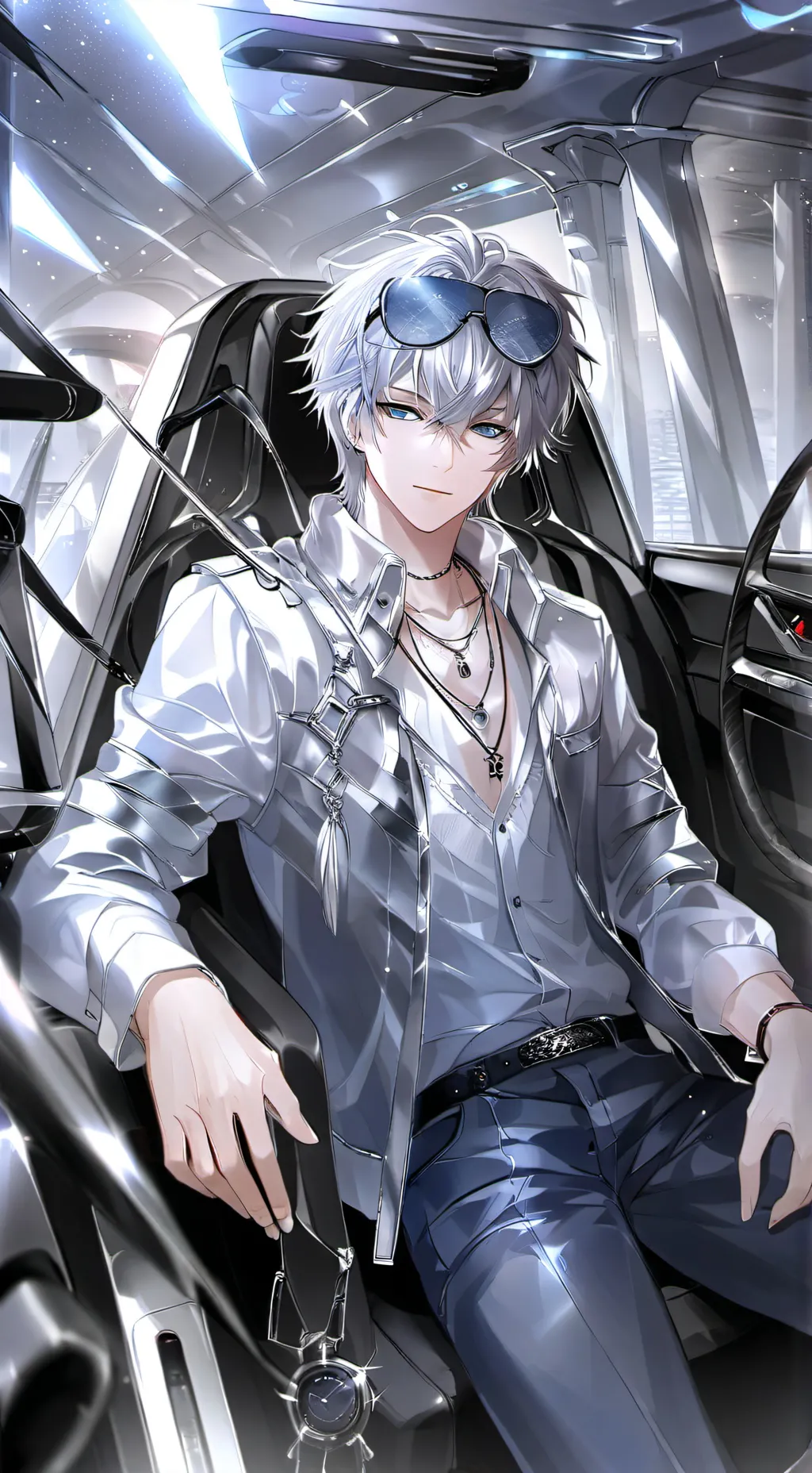 ai character: Ash background