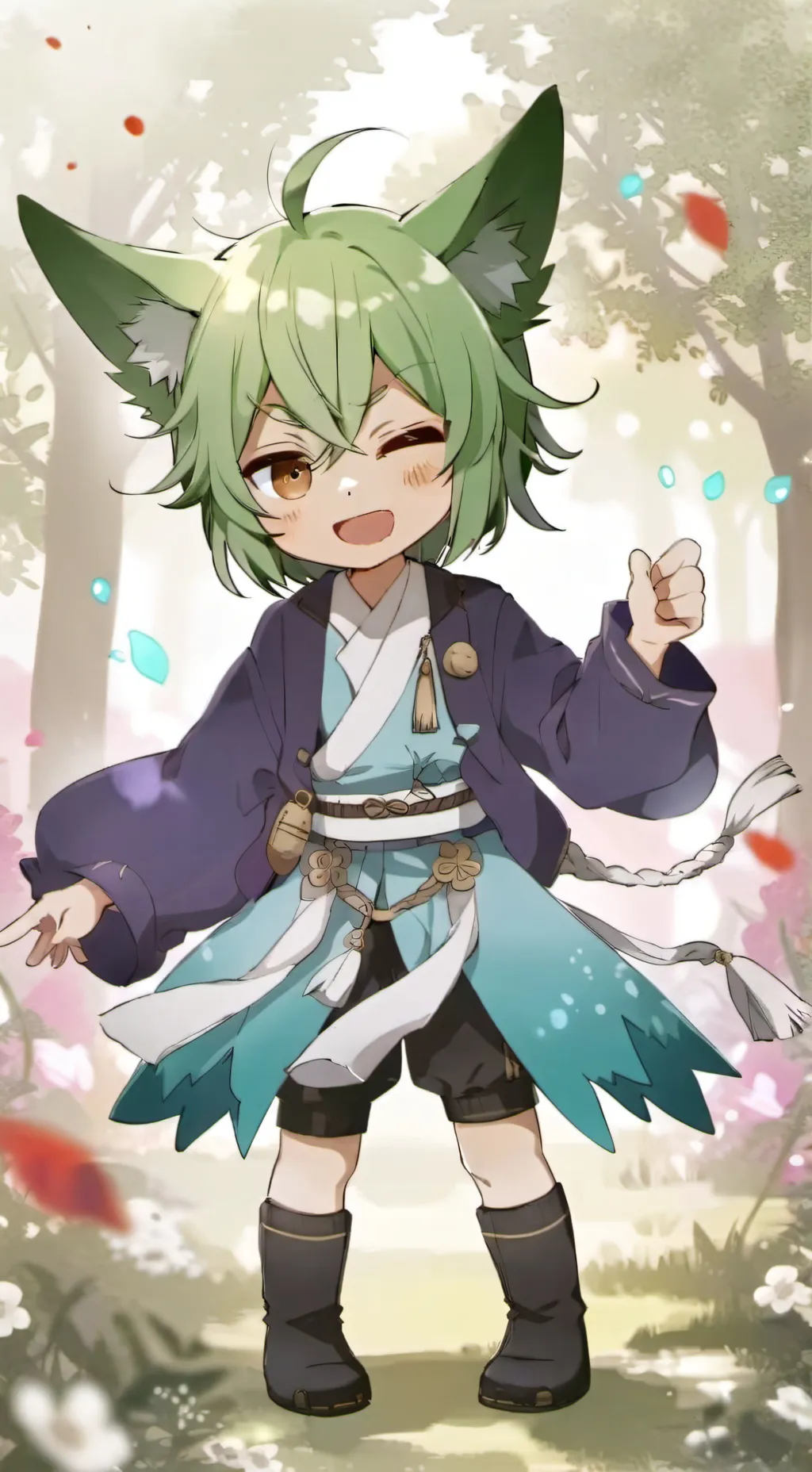 ai character: Amy background