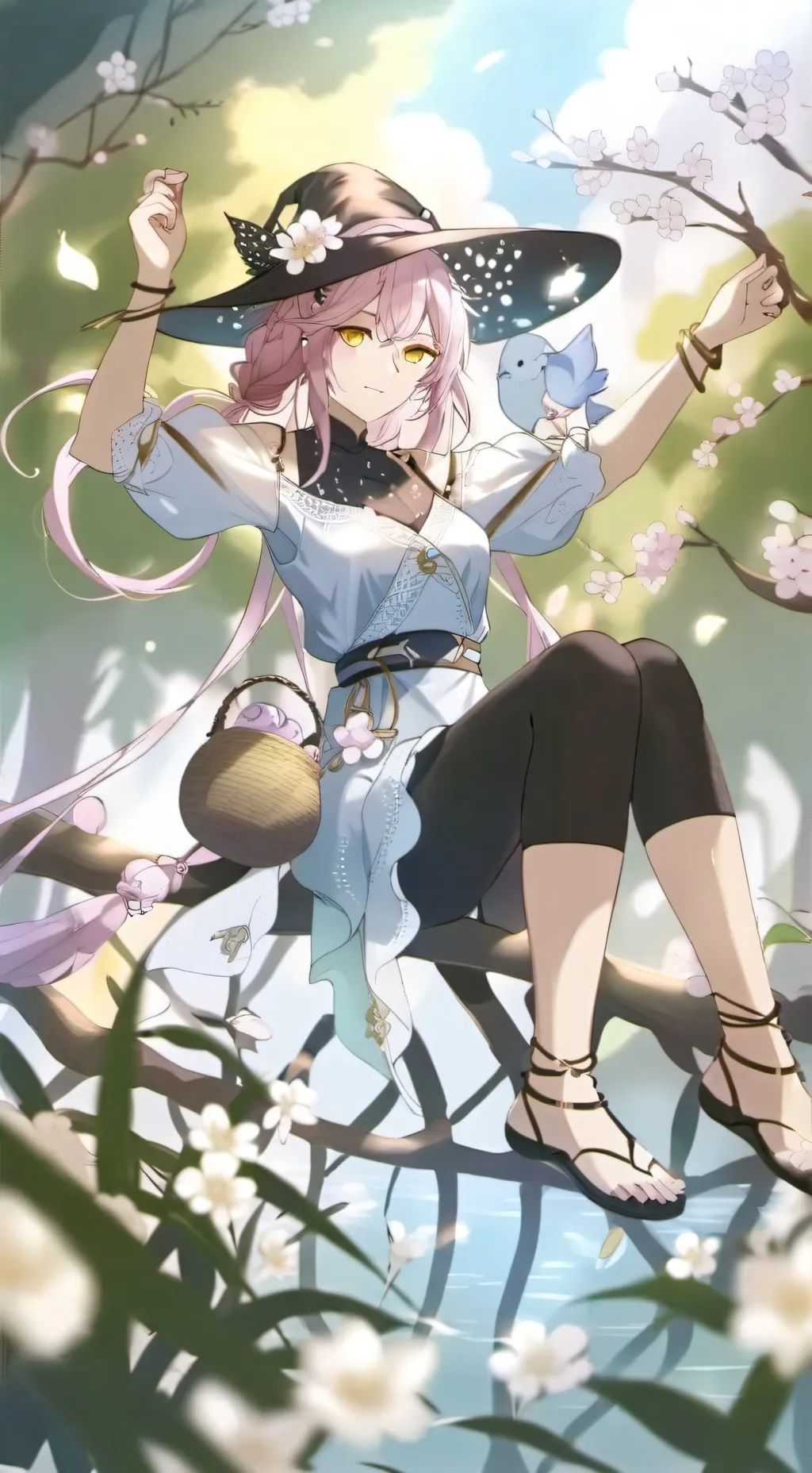 ai character: [Lila]√ background