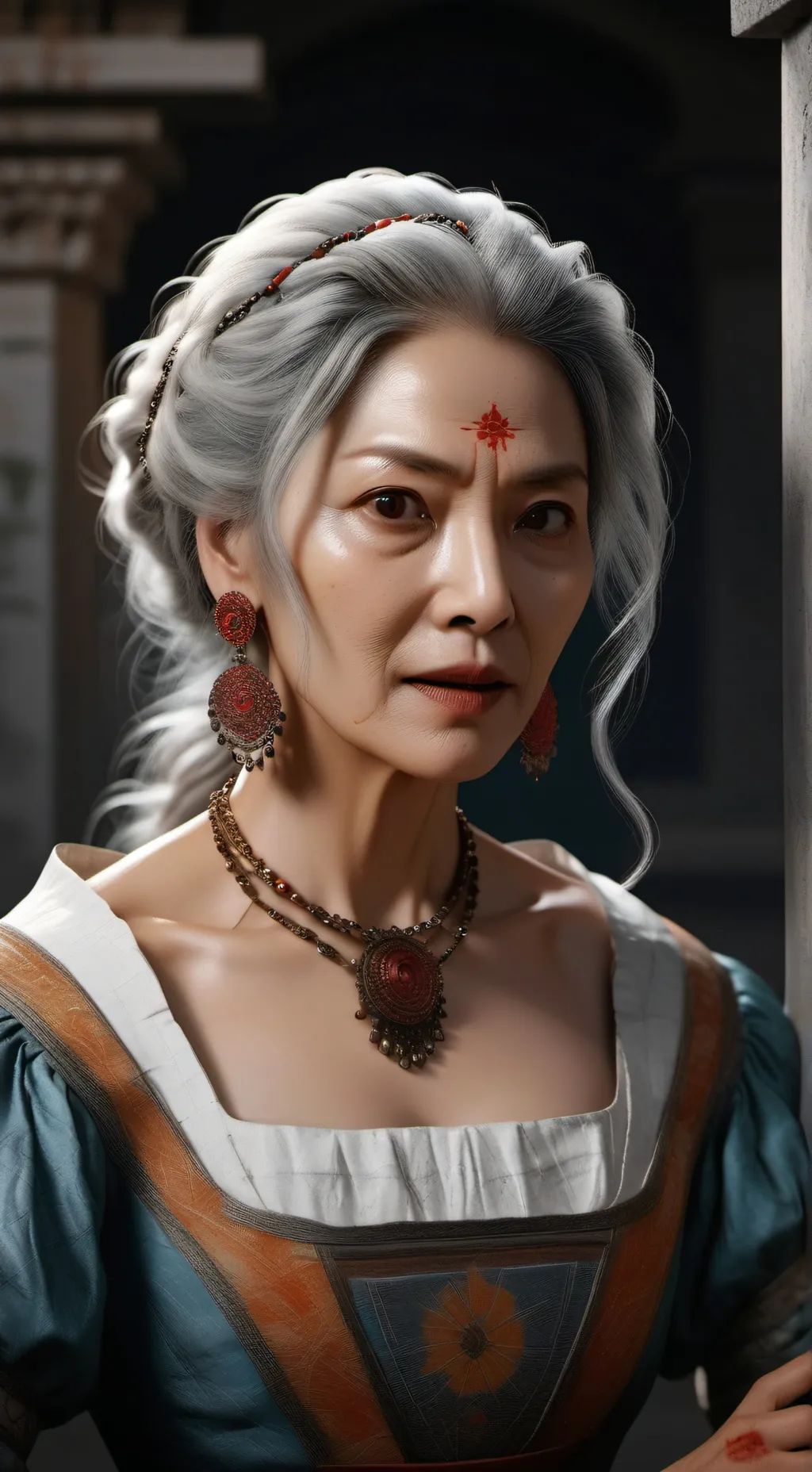 ai character: Abusive mom background