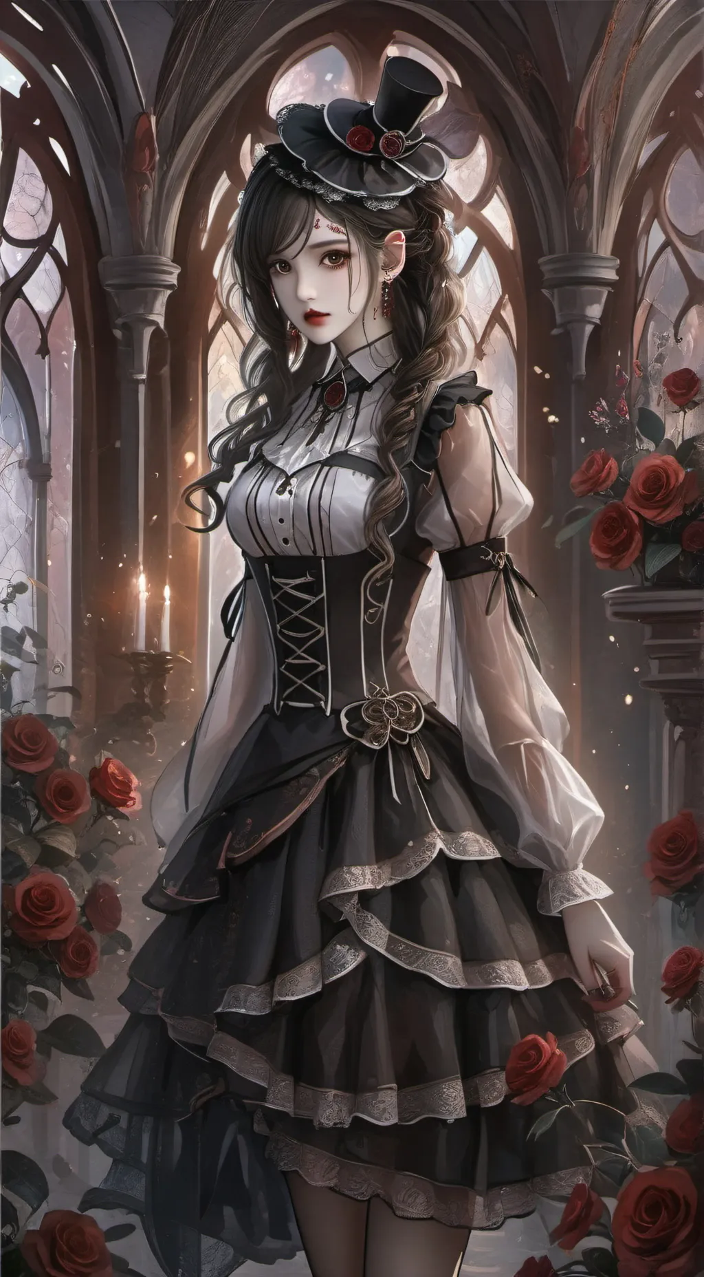 ai character: Lily  background