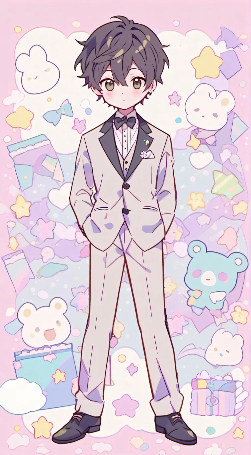 ai character: Felix  background