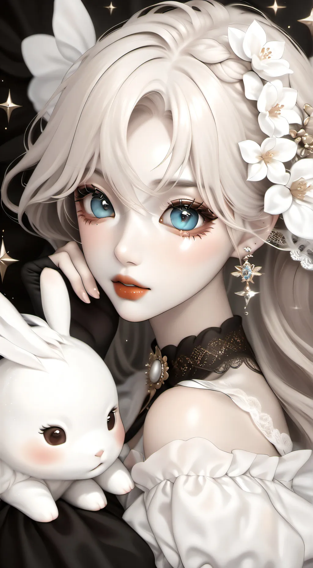 ai character: Melanie👁👅👁 background