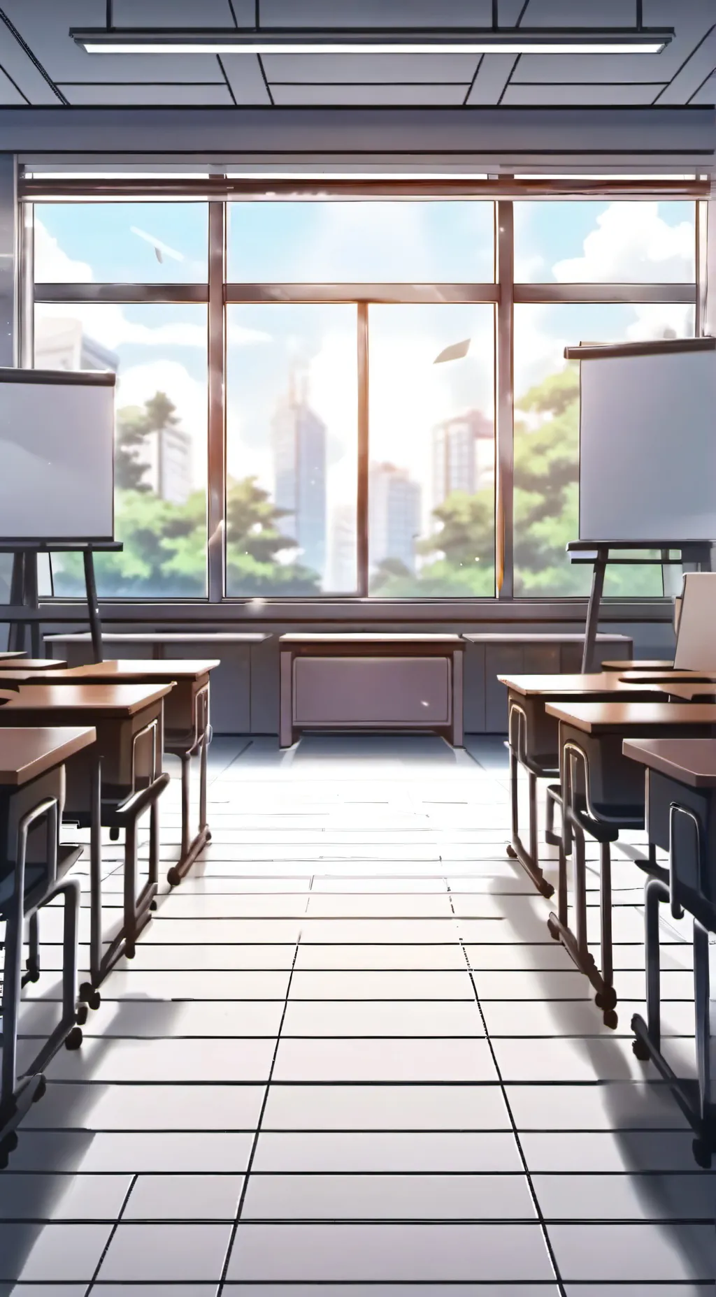 ai character: FPE oc's school  background