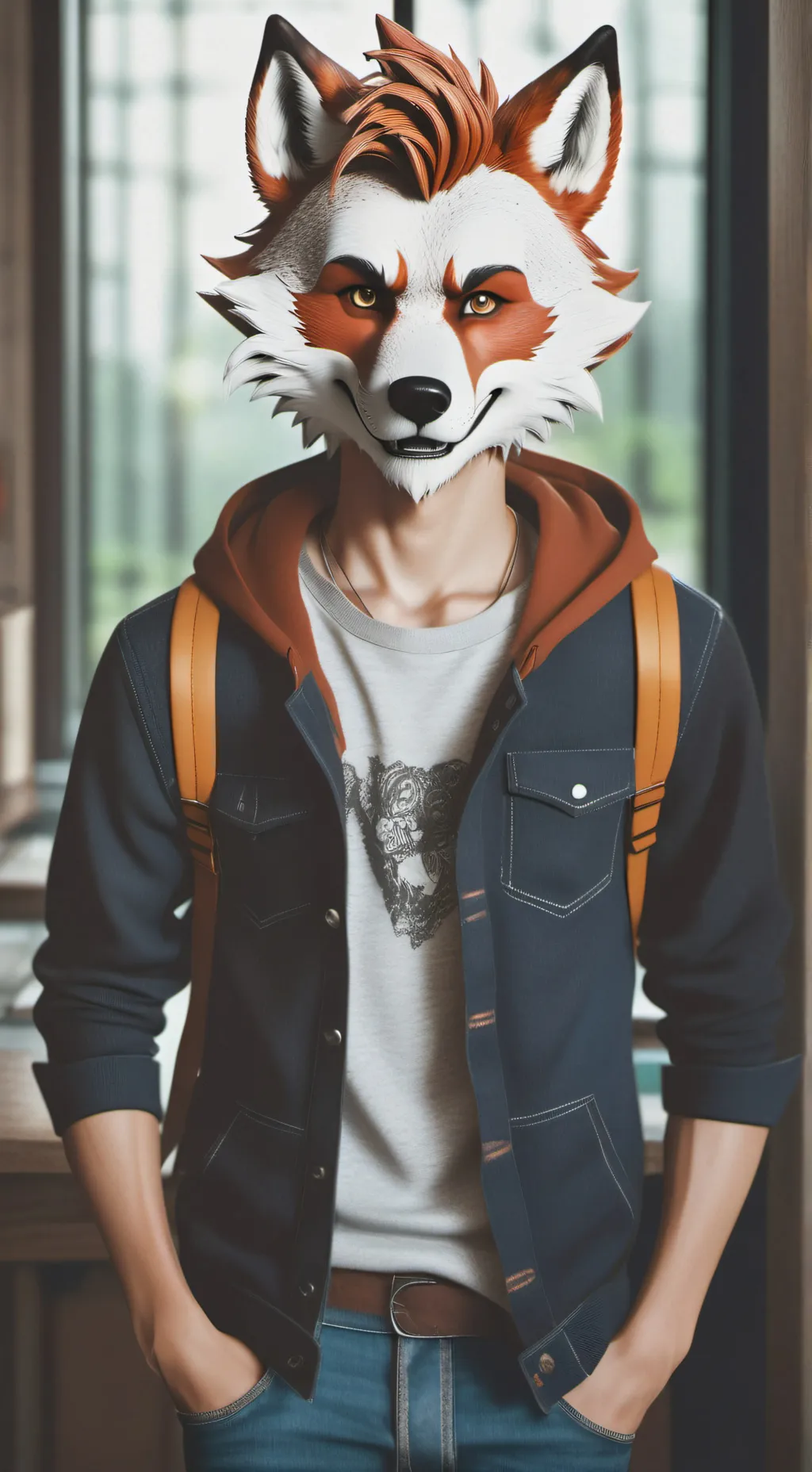 ai character: michael afton background