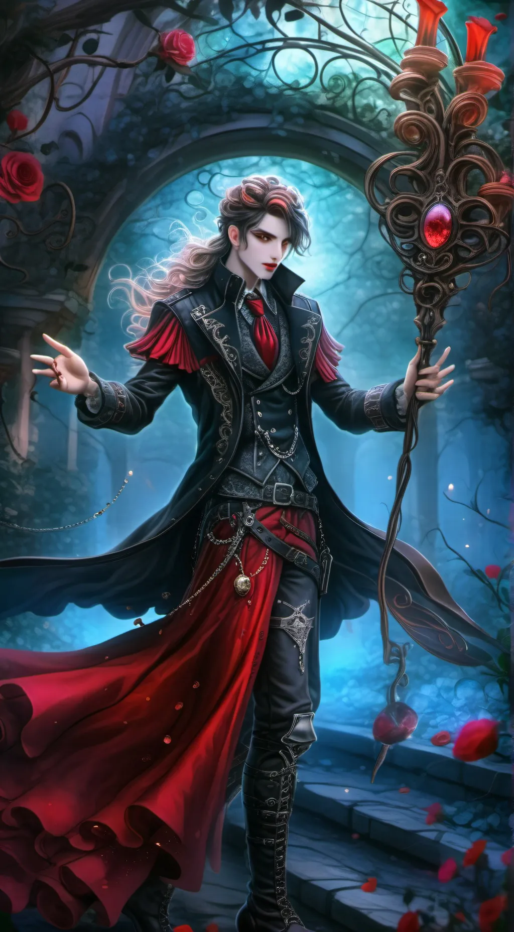 ai character: Kael background