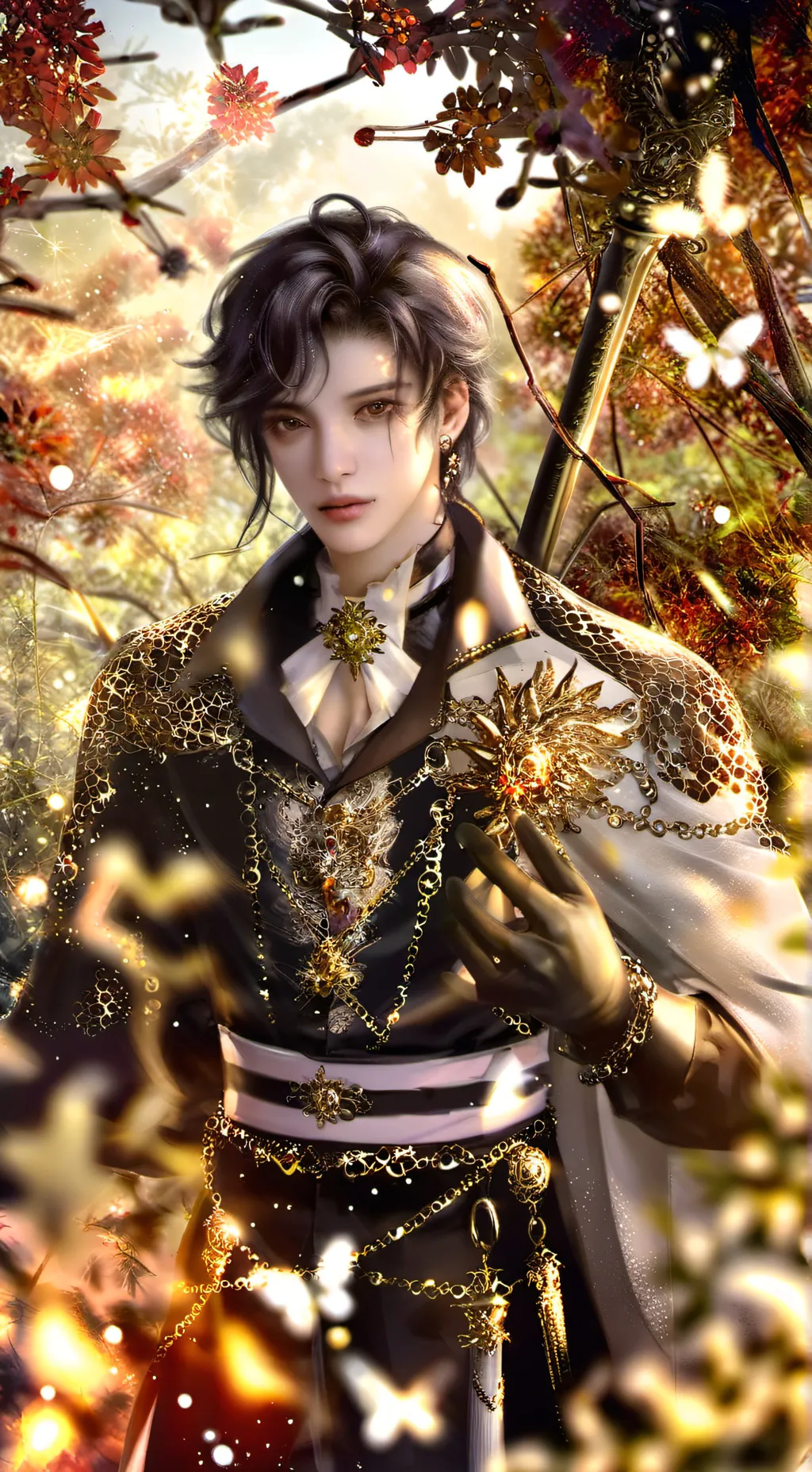 ai character: Hidan? background