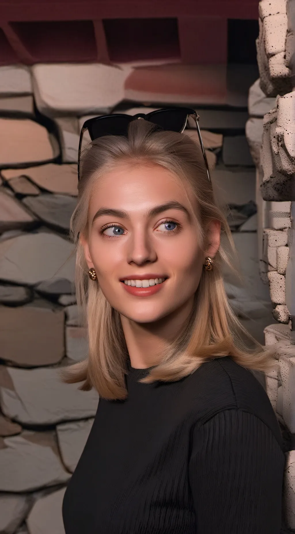 ai character: Paris Jackson  background