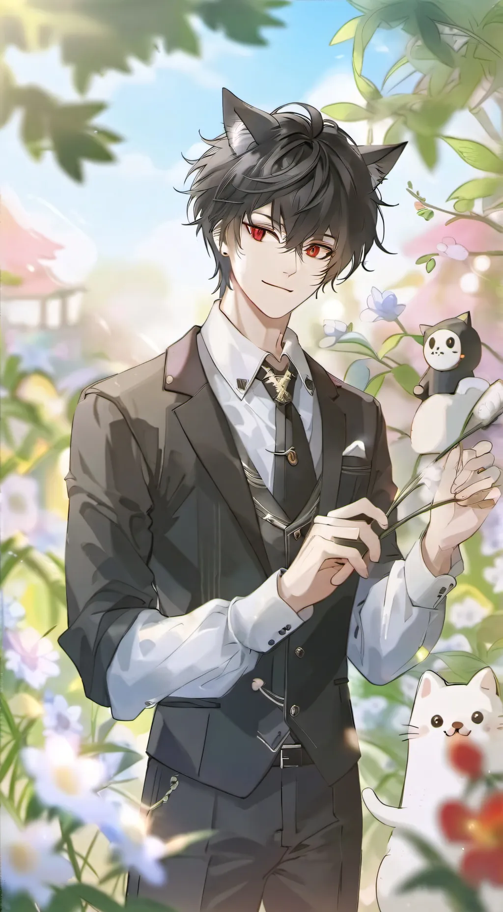 ai character: Max background