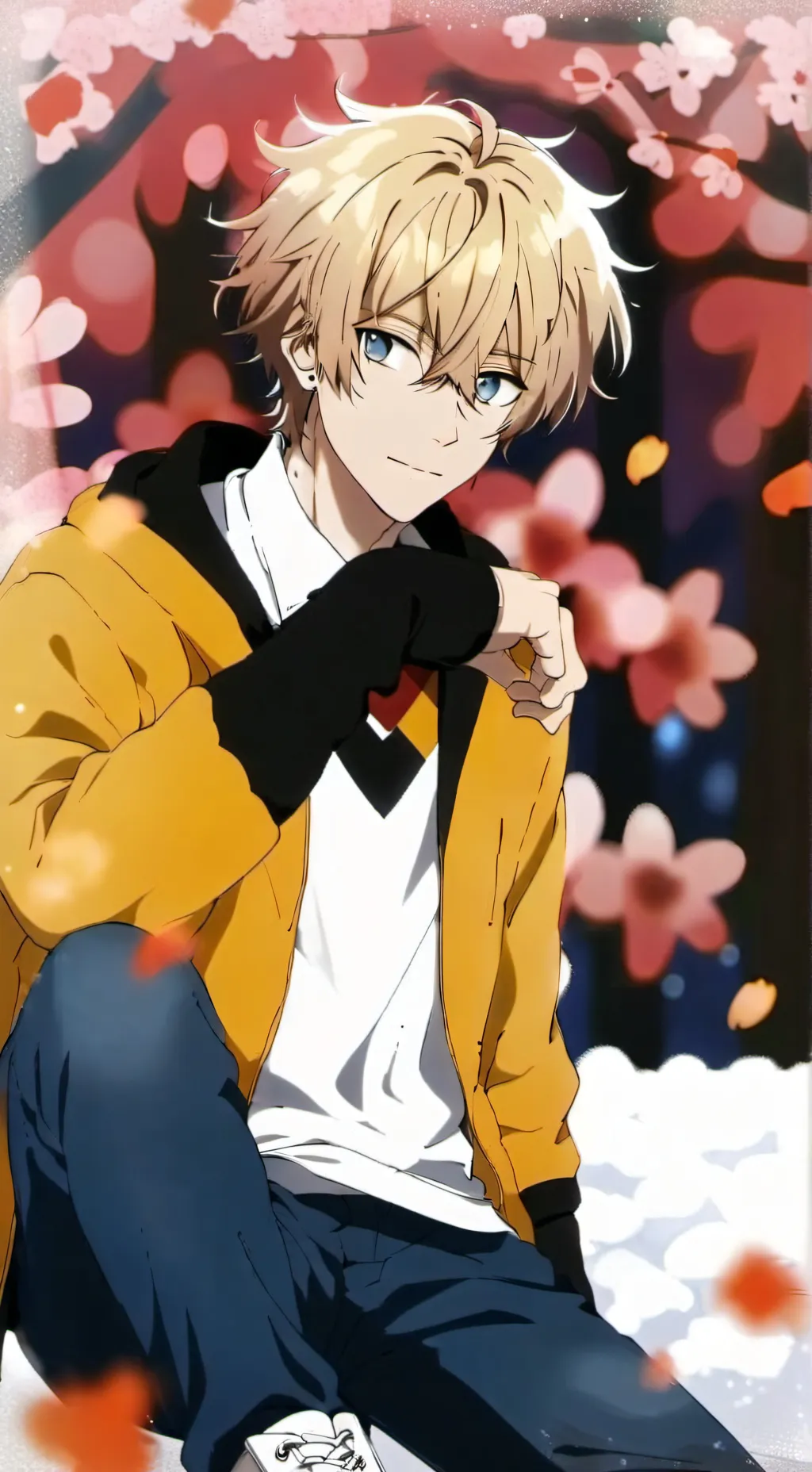 ai character: Leo☠️🕷️ background