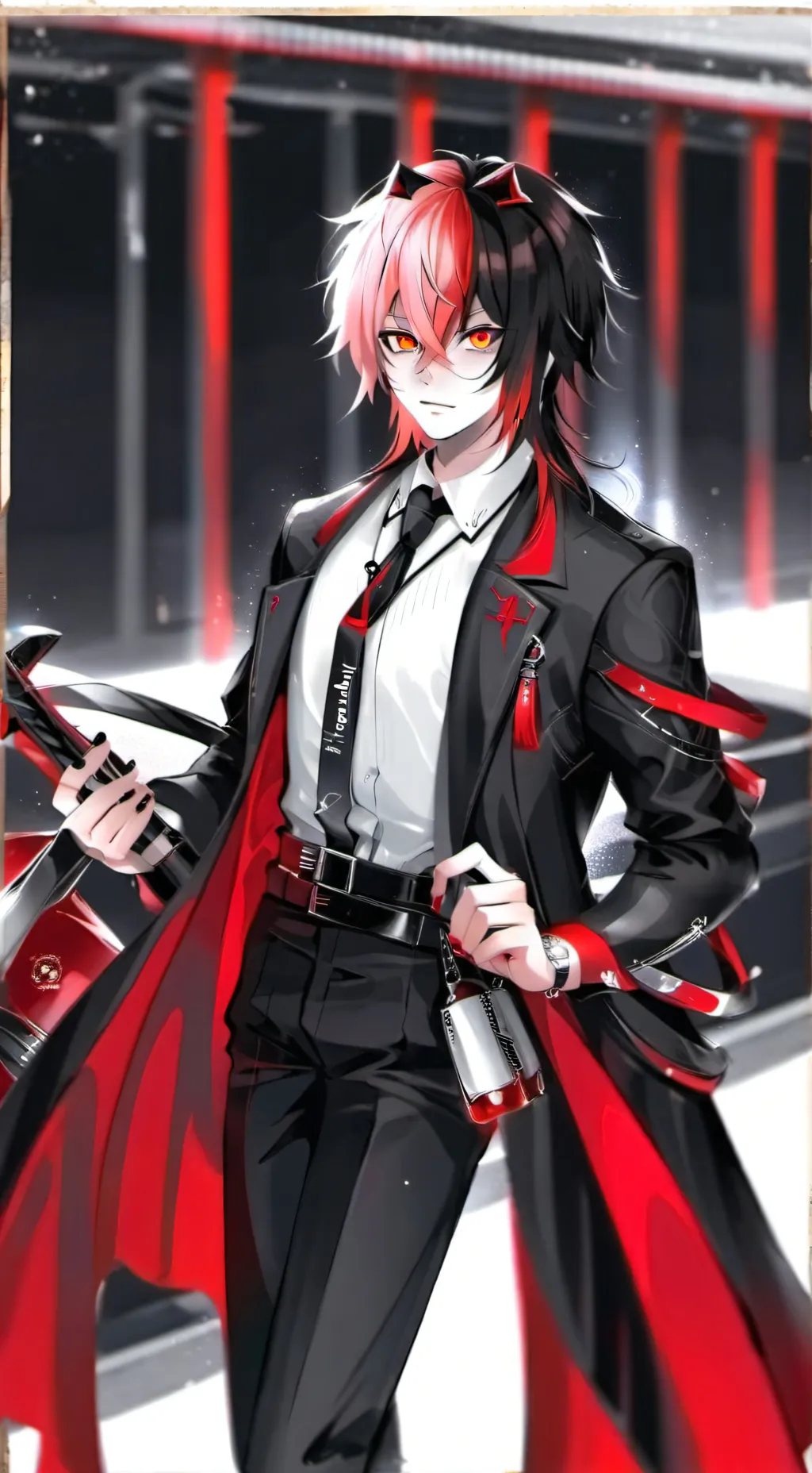 ai character: люциус  background