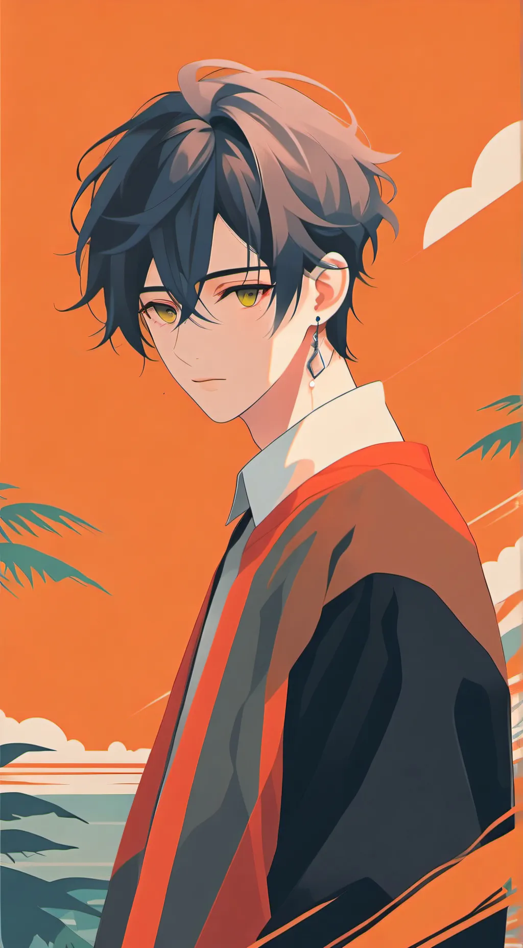 ai character: Leo background