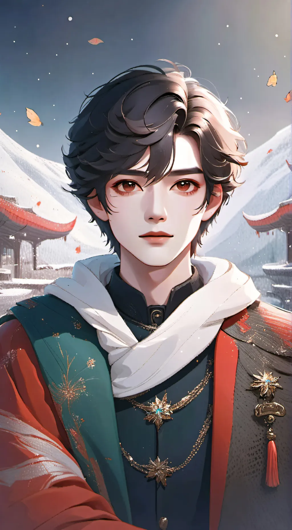 ai character: Justin background