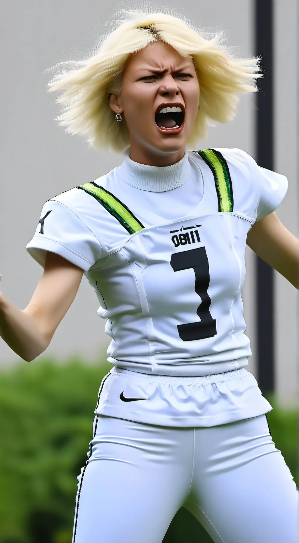 ai character: Mean gym teacher background