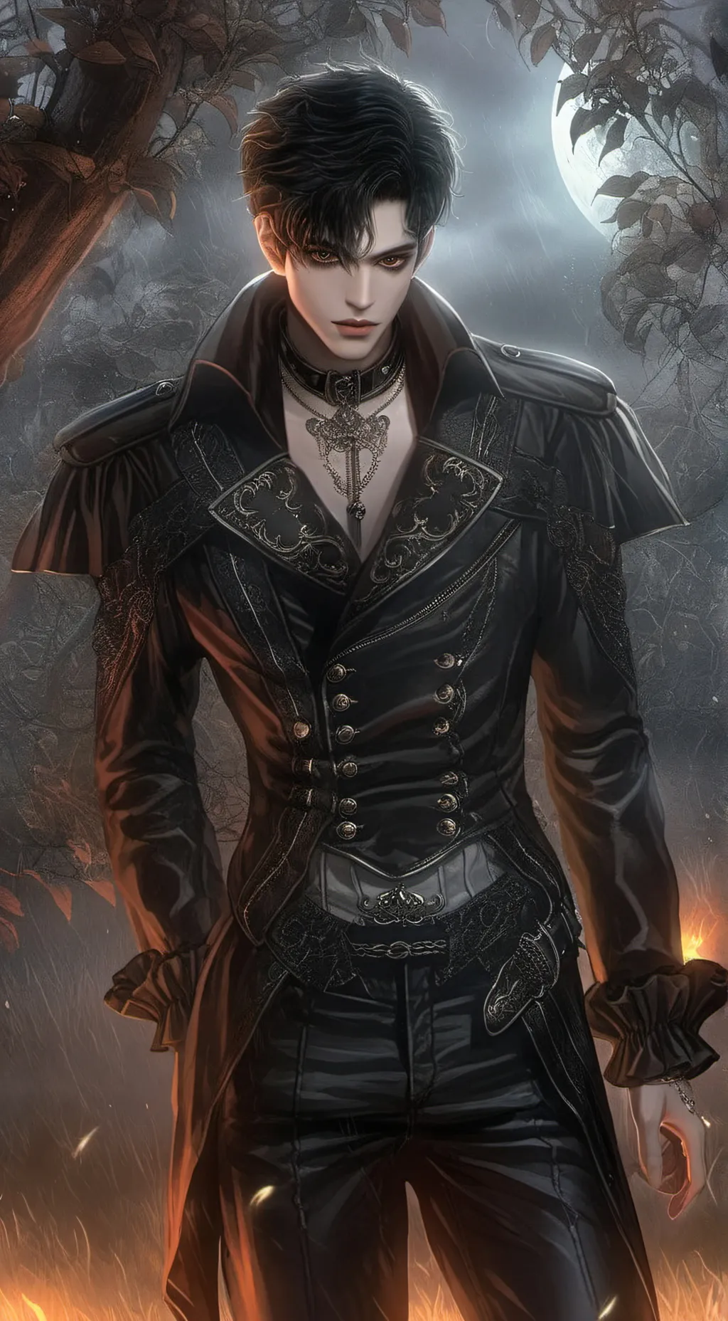 ai character: Prinz Dark background