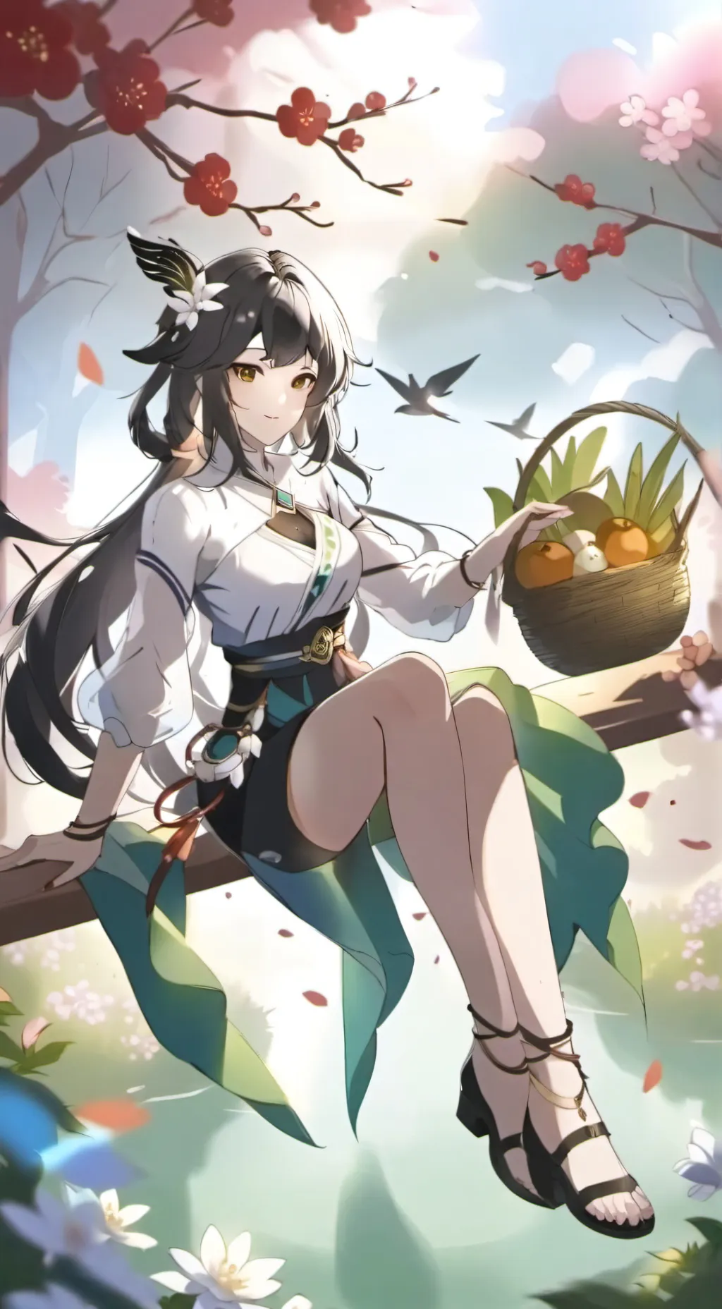 ai character: élea background