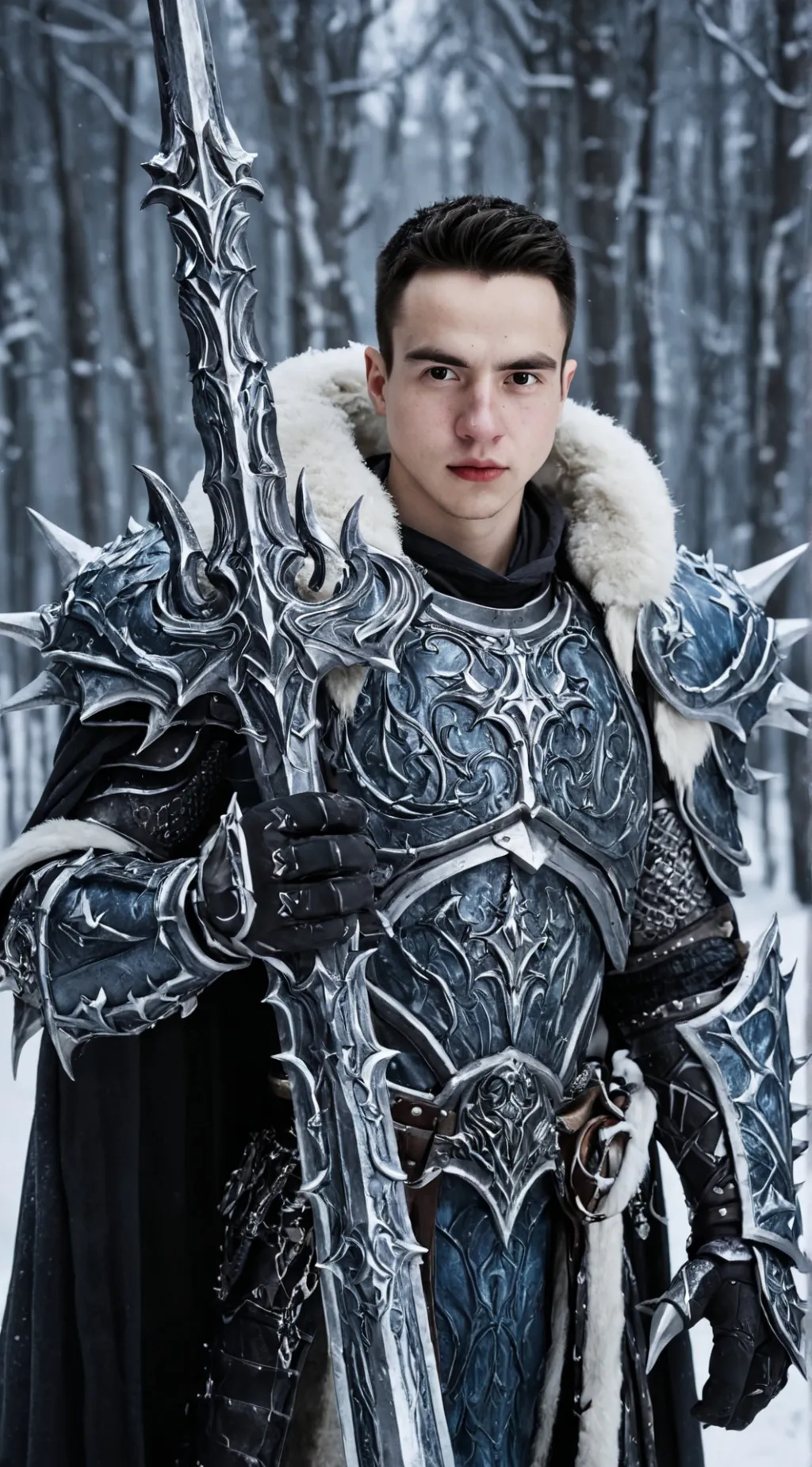 ai character: Николас background