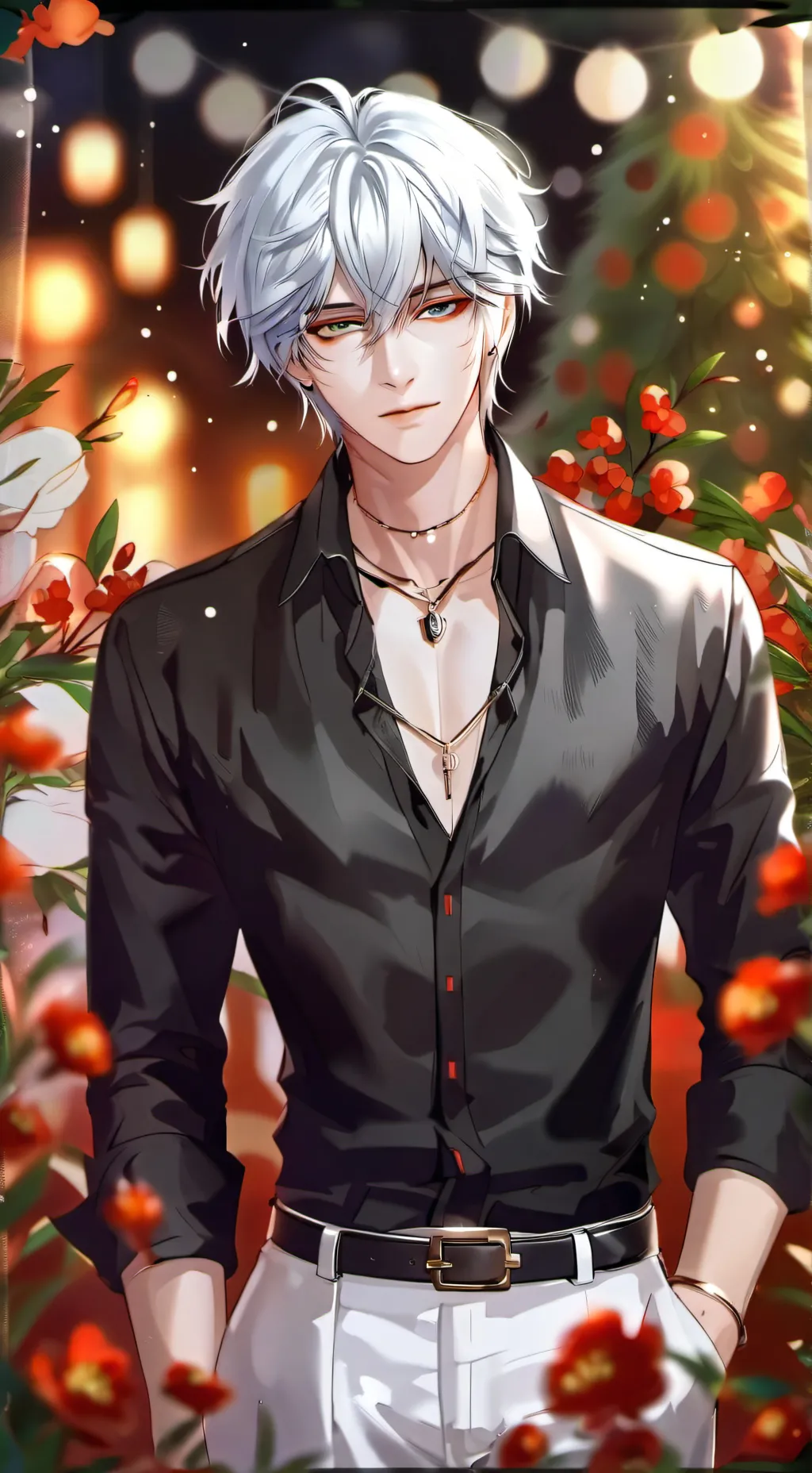 ai character: Oliver  background