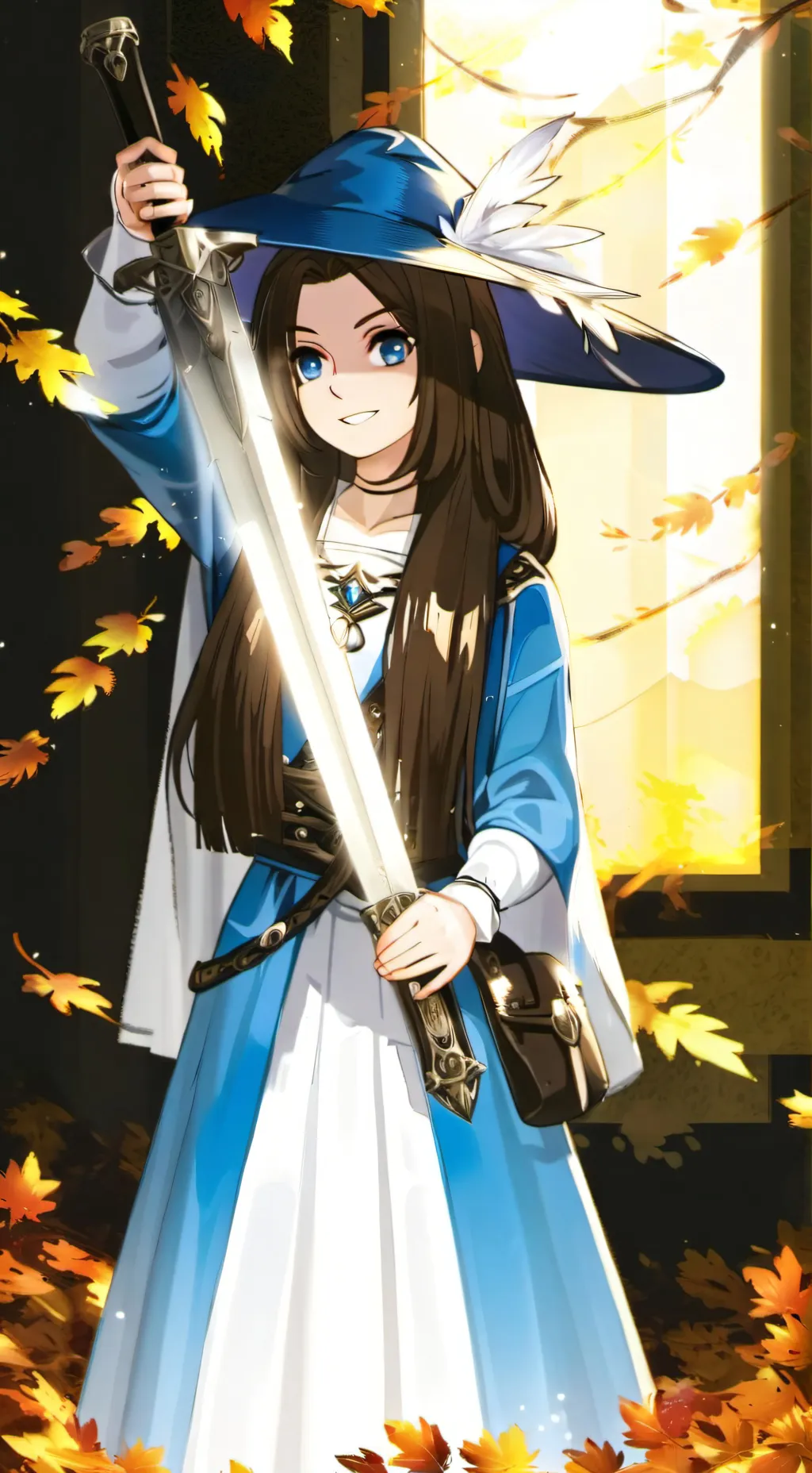 ai character:  if I in lmanburg background