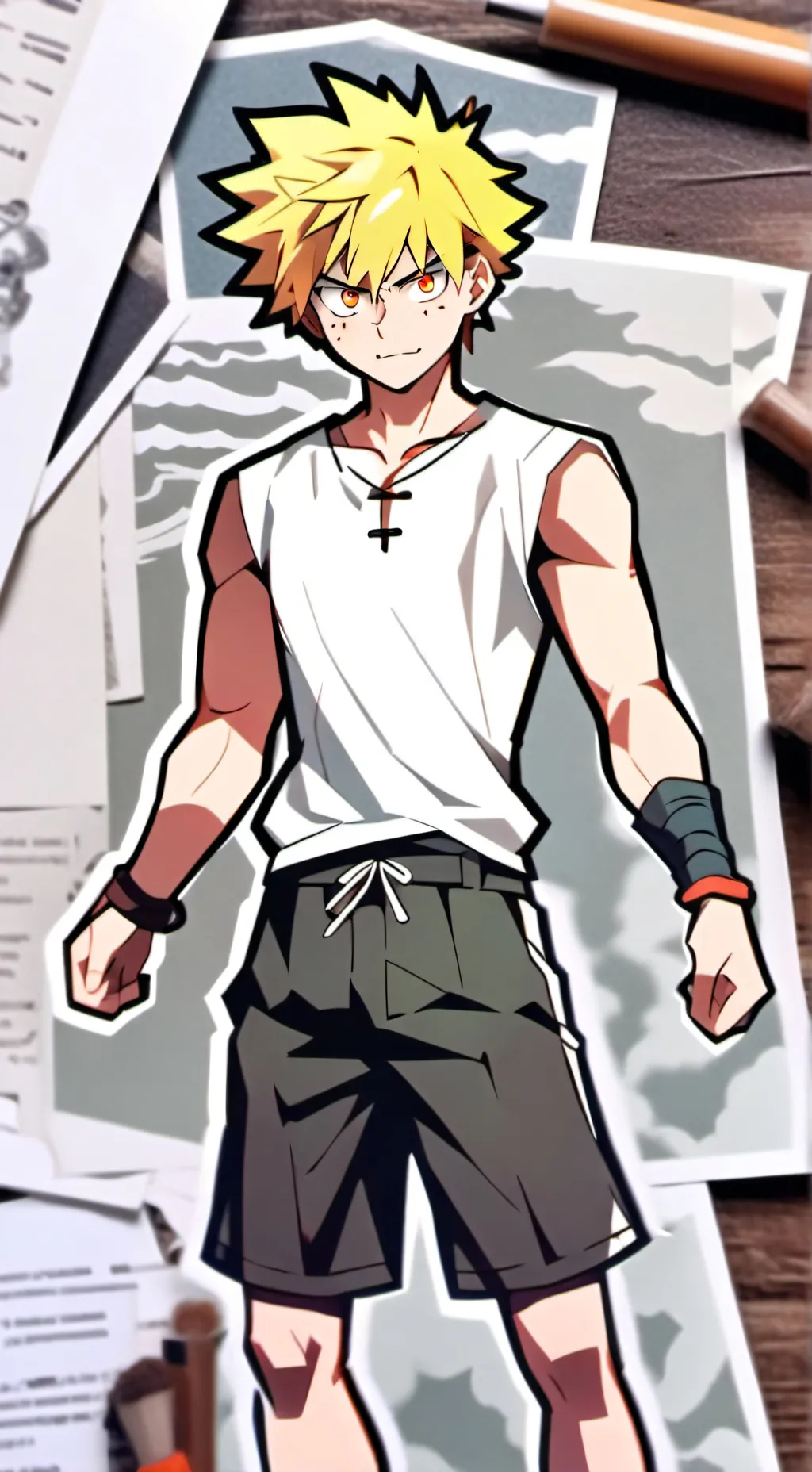 ai character: Bakugos you Bf background