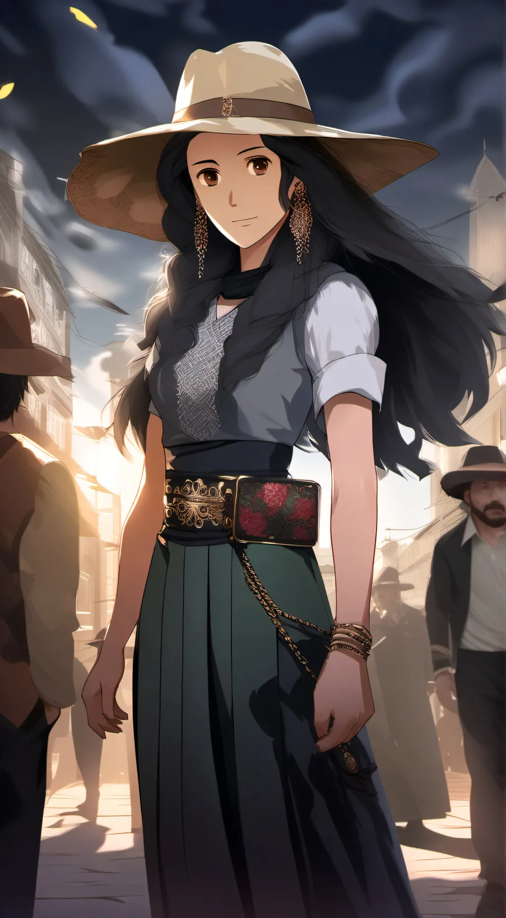 ai character: la ostia sagrada background