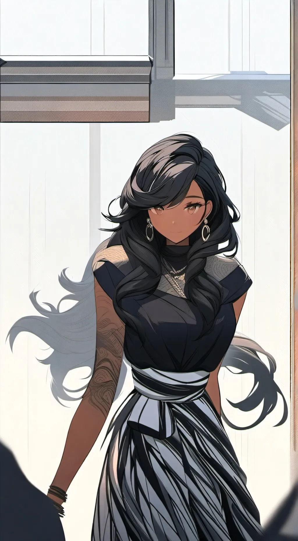 ai character: enora background