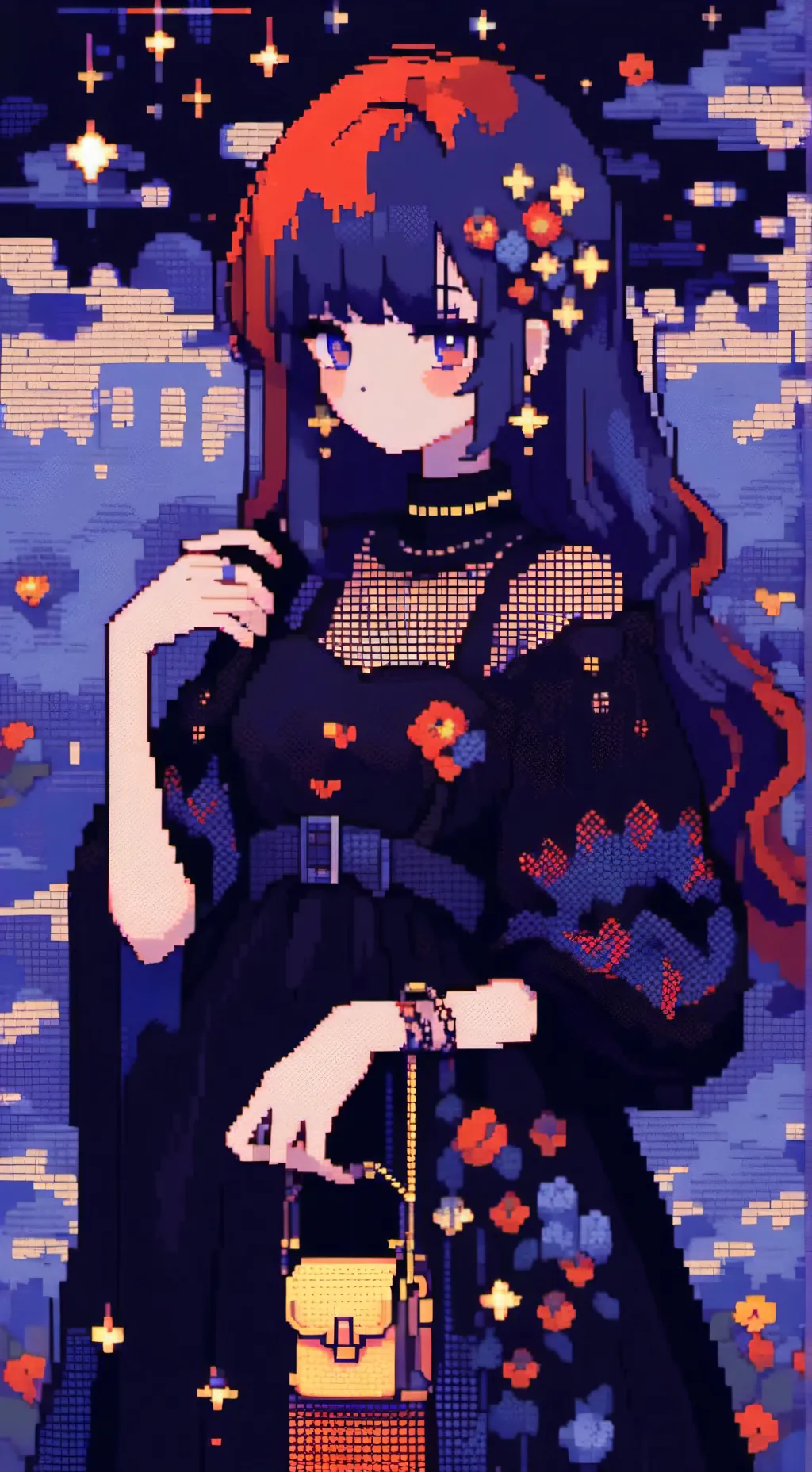 ai character: Vox & Val Valerie background