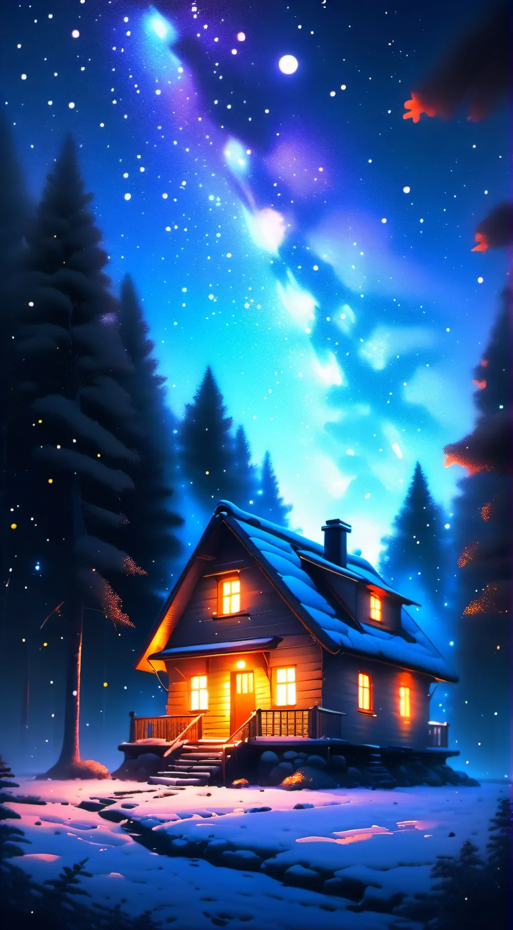 ai character: Uzi but sus background