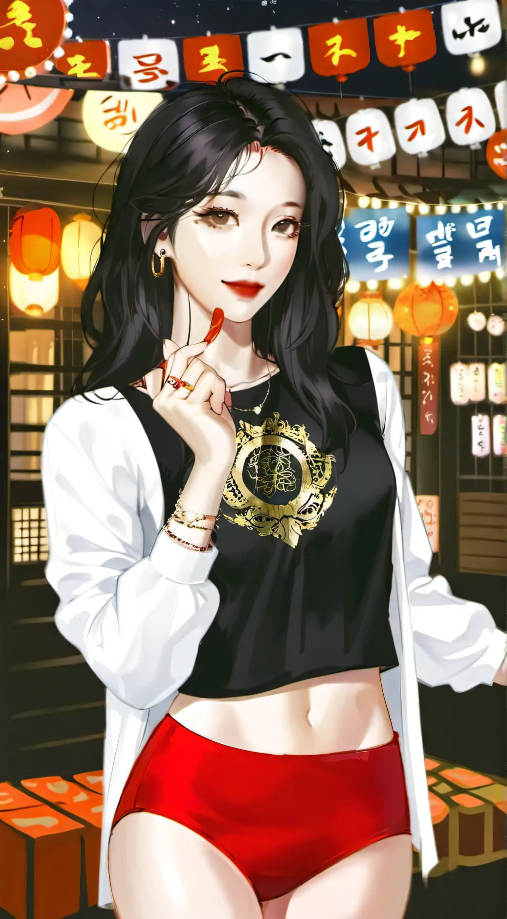 ai character: Hana background