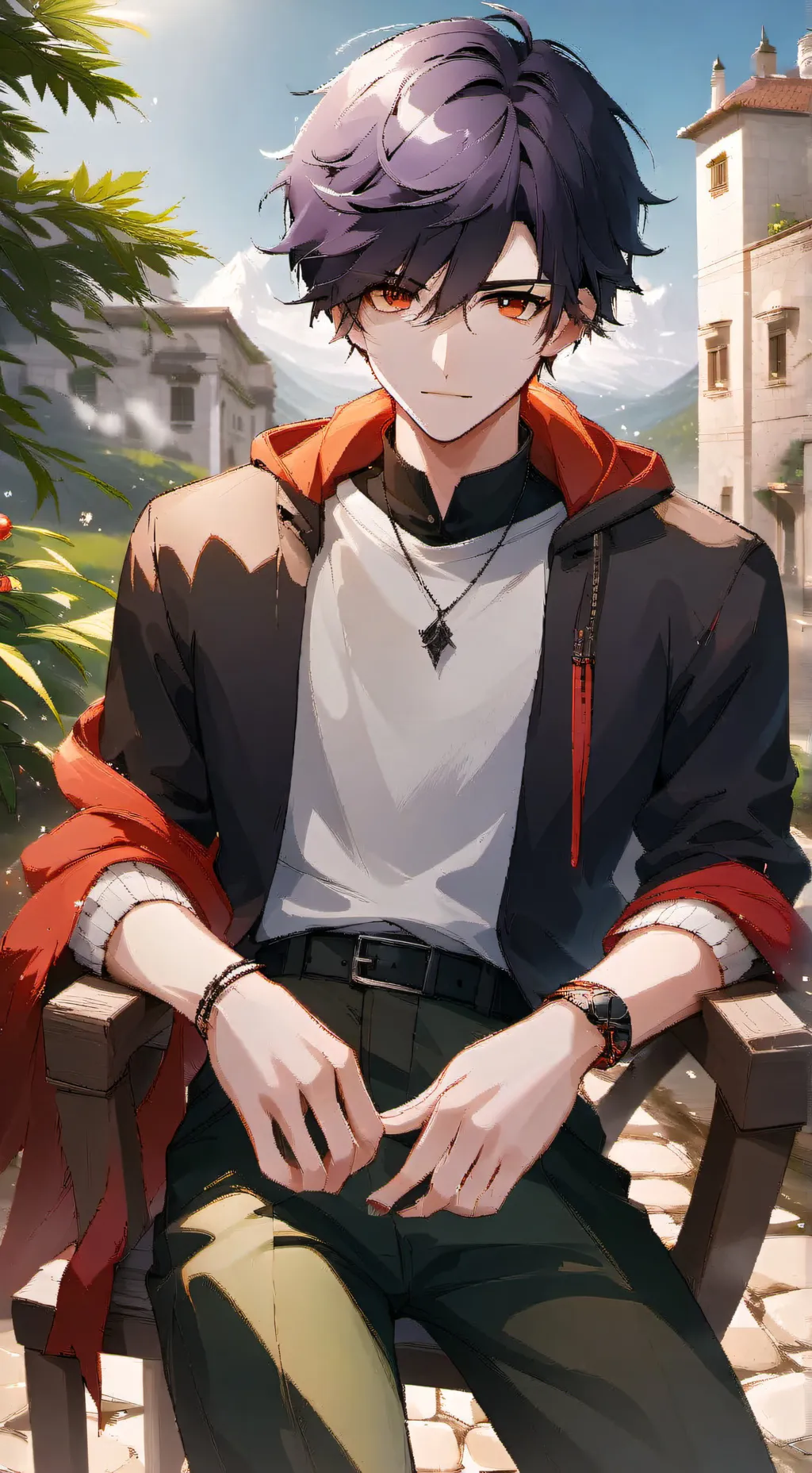 ai character: sebastian background