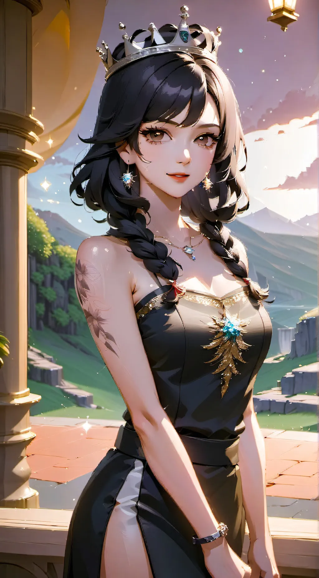 ai character: Laylah Johnson  background