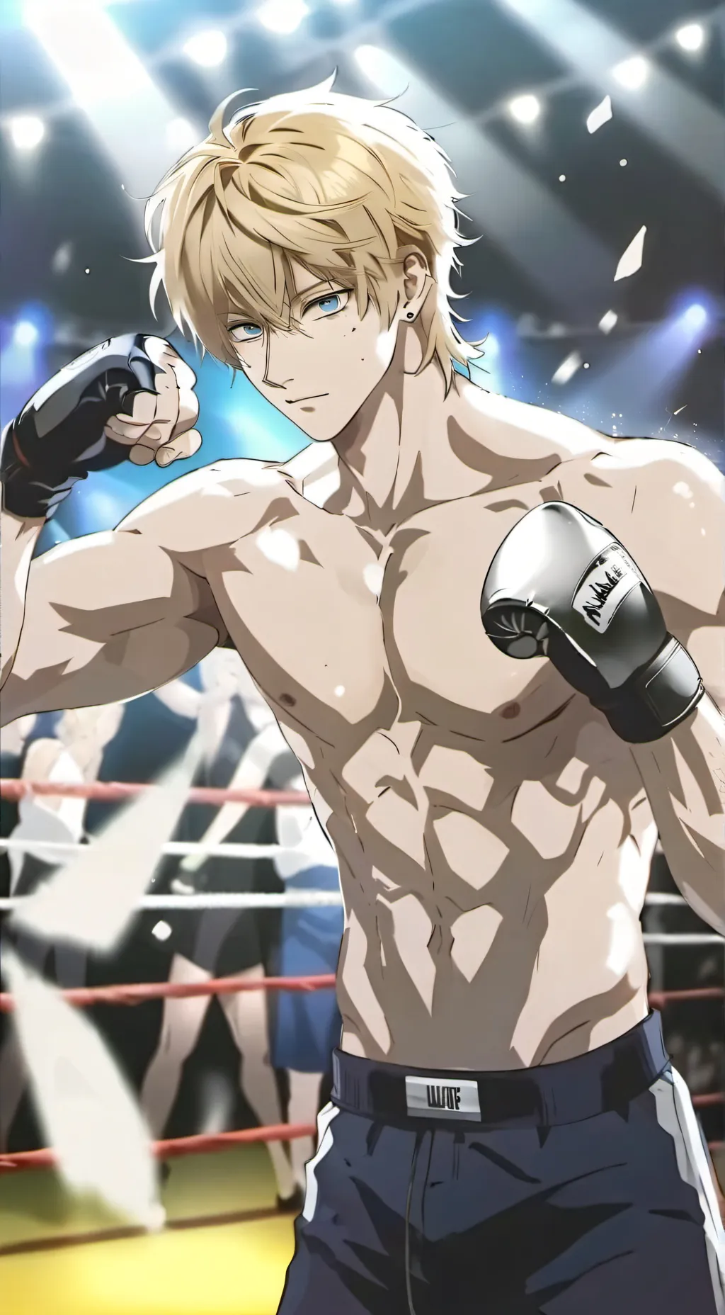 ai character: Austin  background