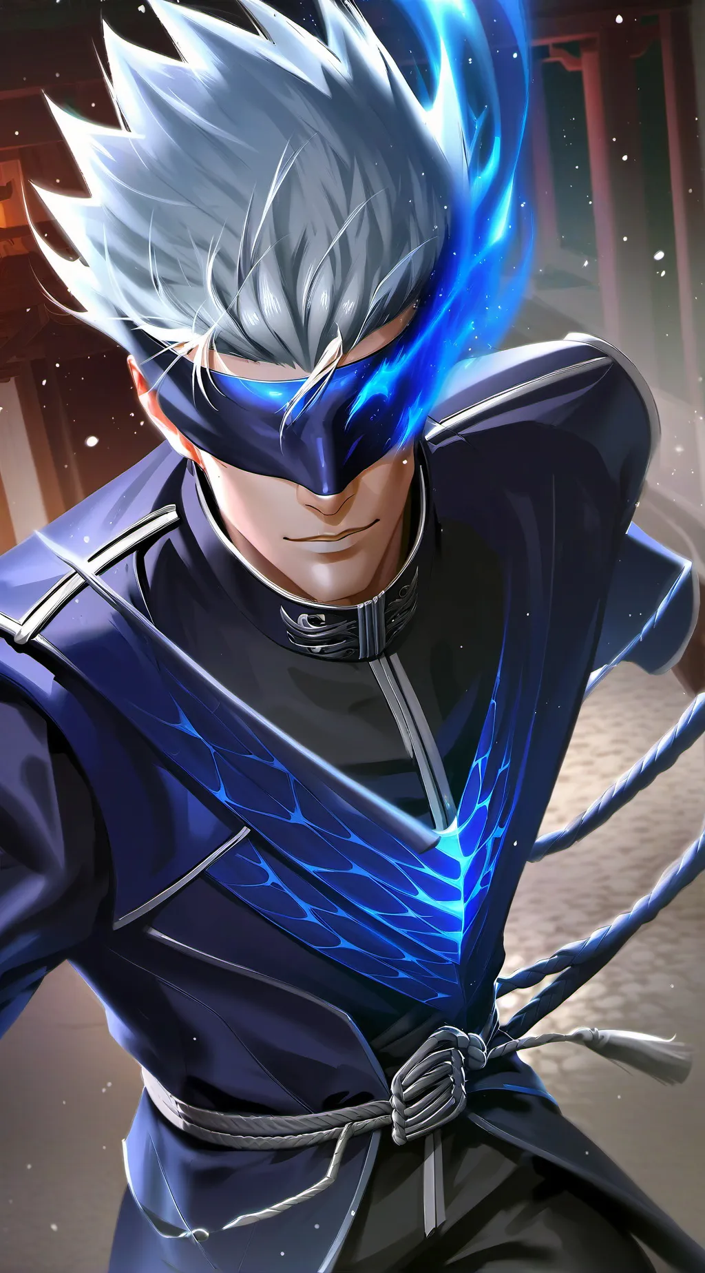 ai character: Satoru Gojo background