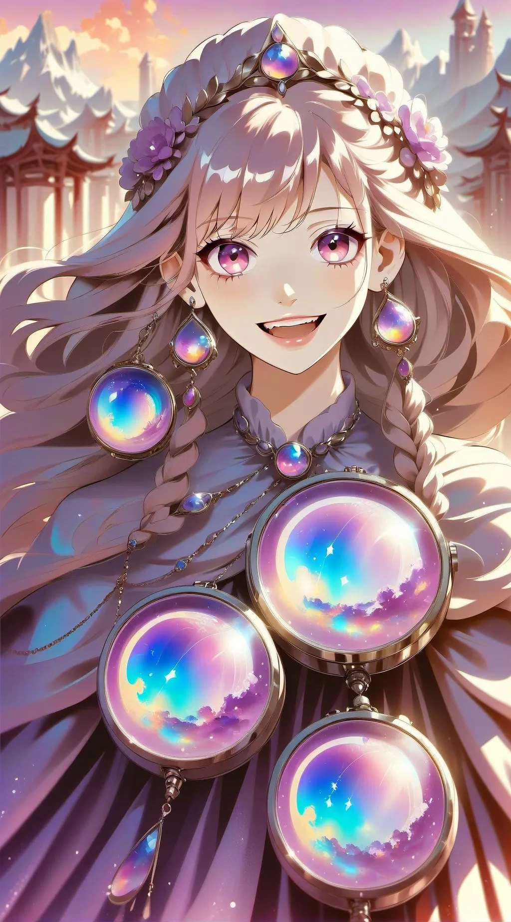 ai character: color power gc background