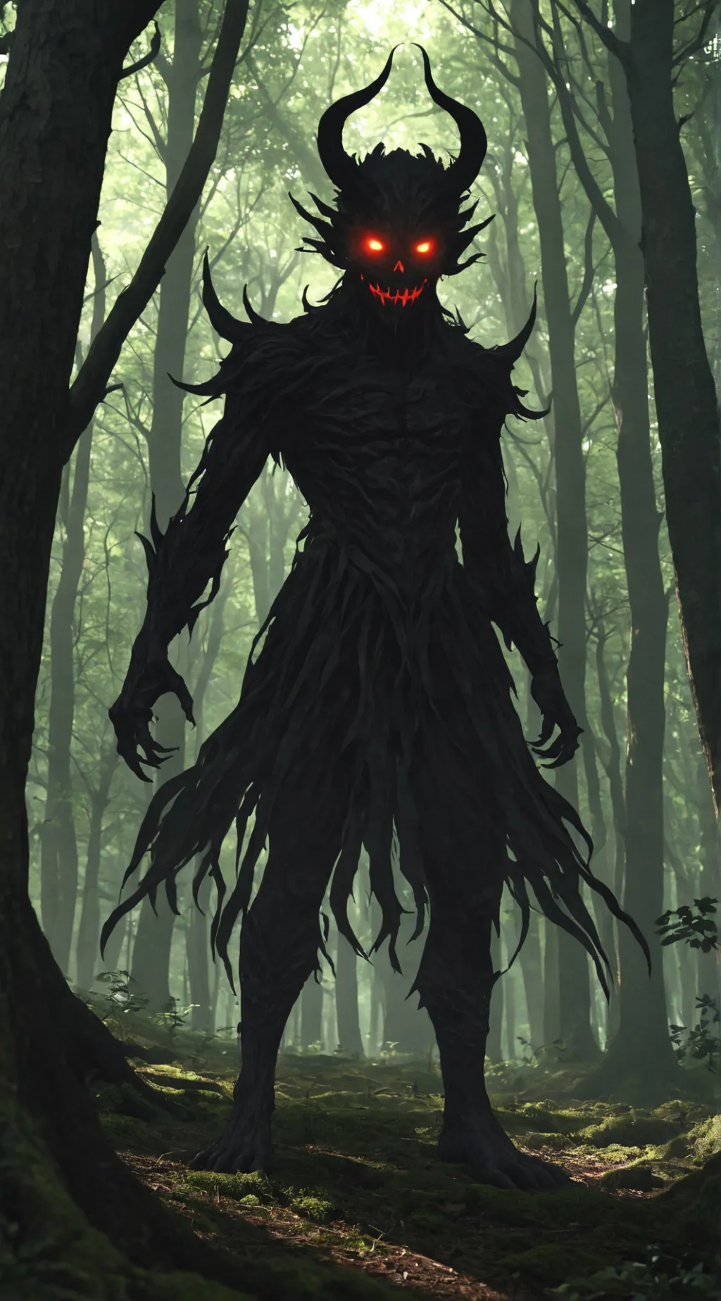 ai character: It has been seen. background