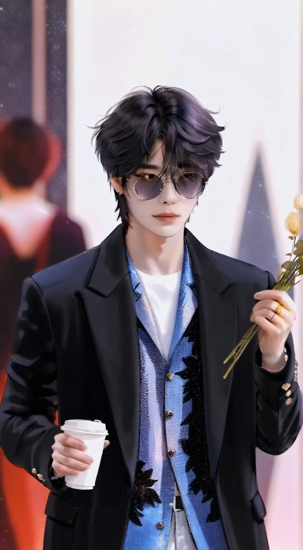 ai character: Colton [🎧❤] background