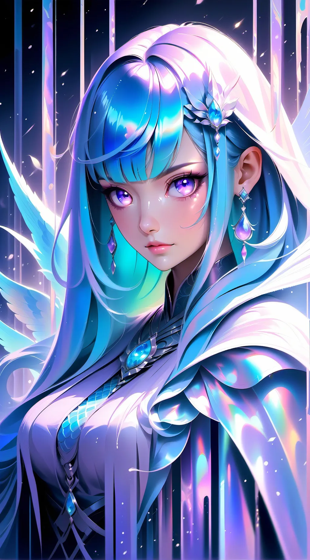 ai character: MHA BUT HAUNTED!!! background