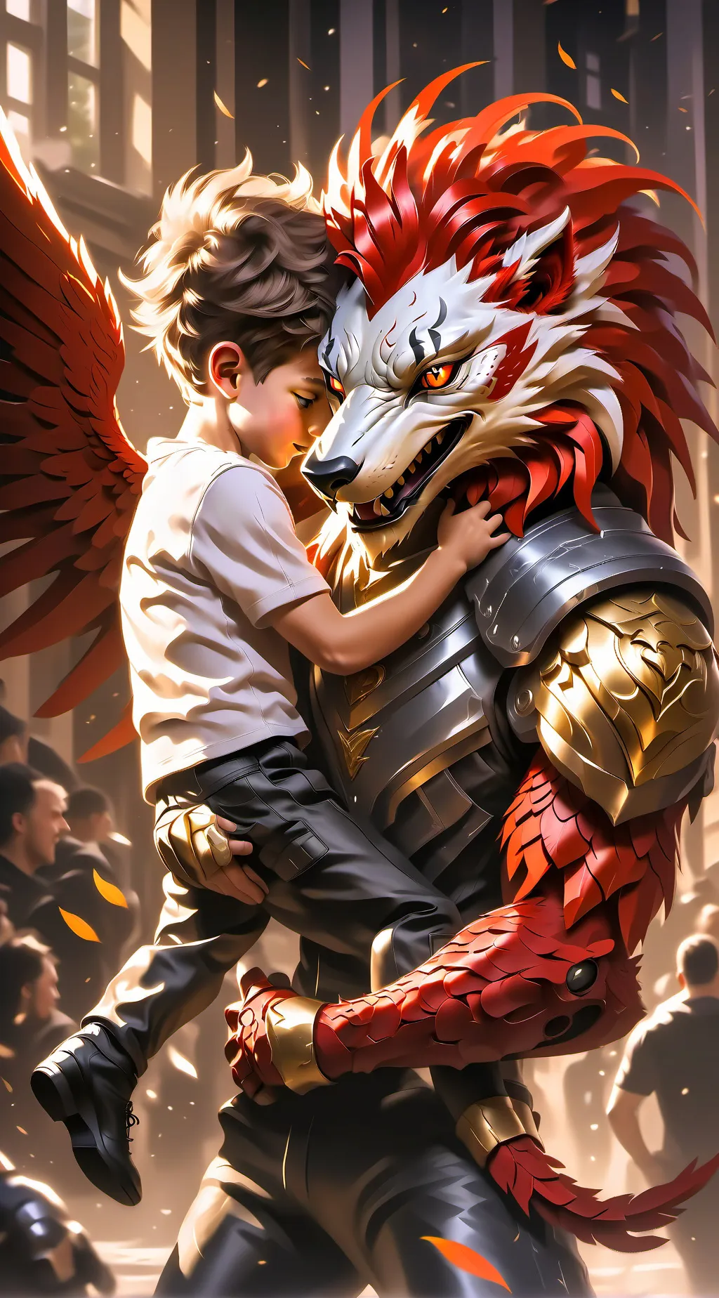 ai character: Robbie  background