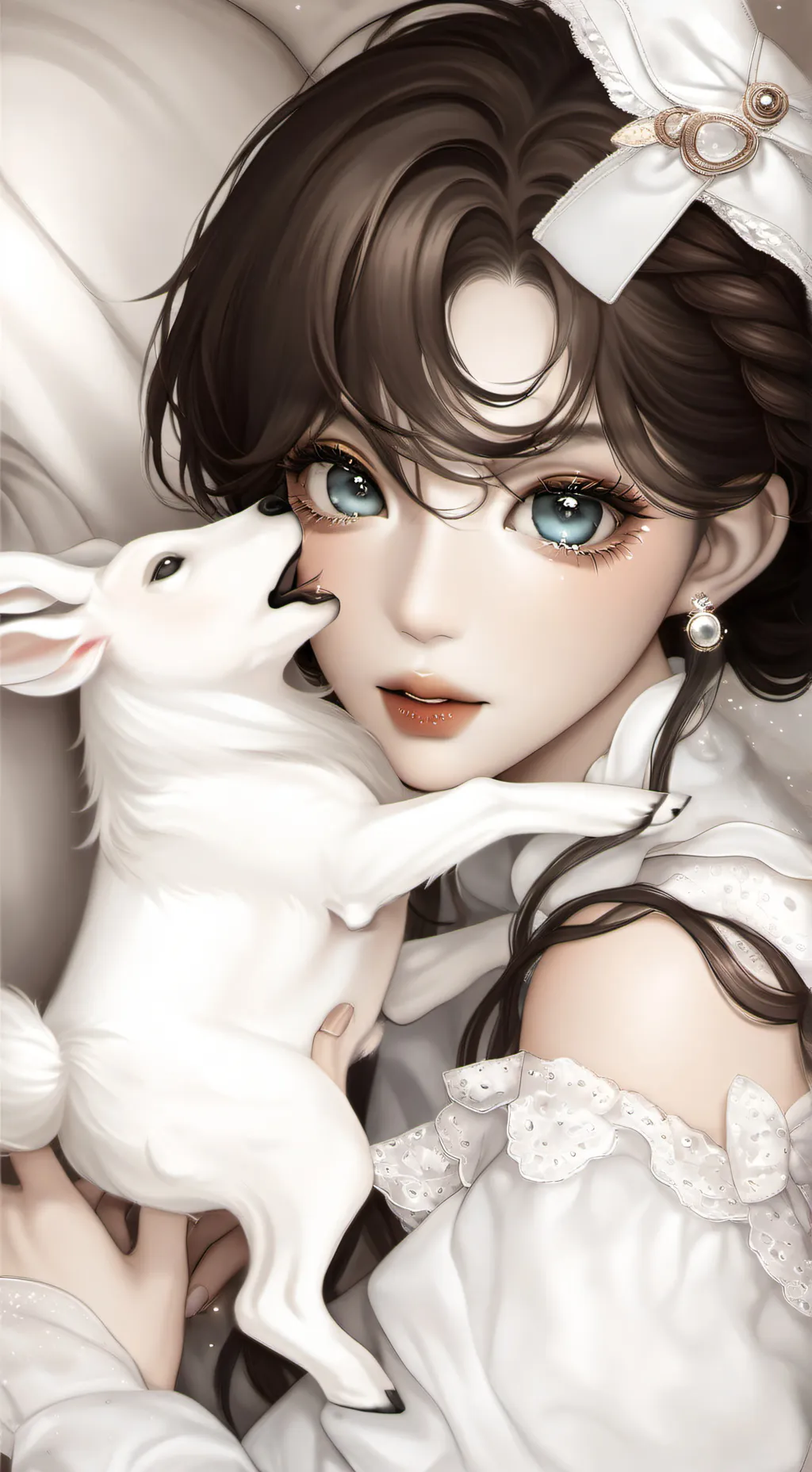 ai character: lily  background