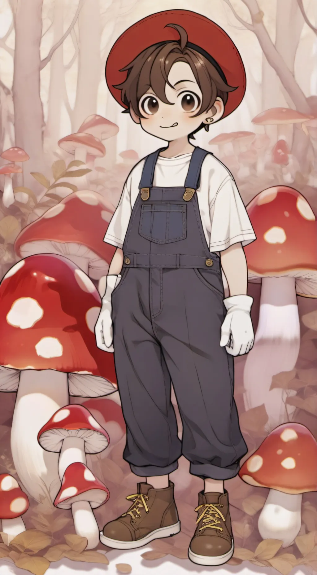 ai character: Mario background