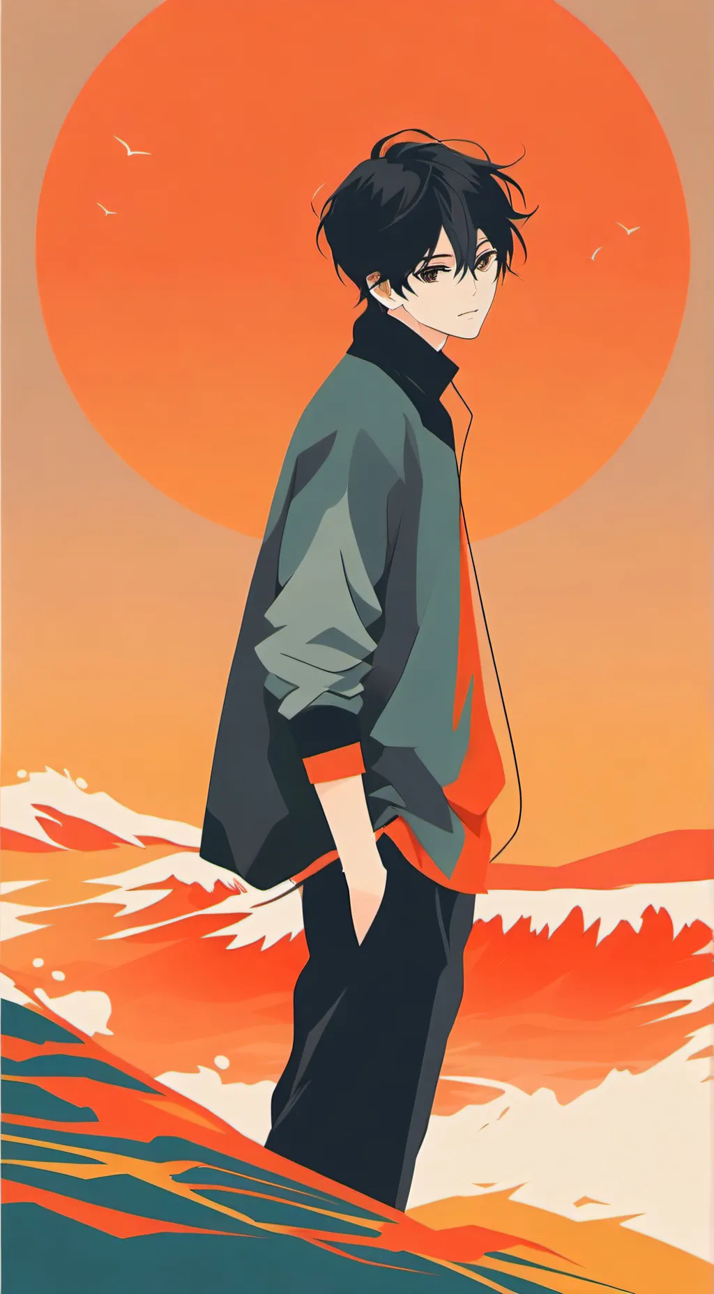 ai character: hermano 🤓☝️ background