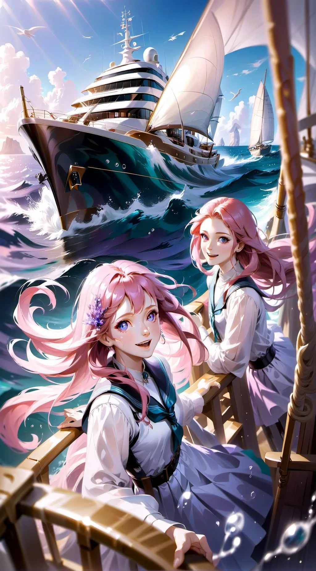 ai character: Harrypotter cruise background