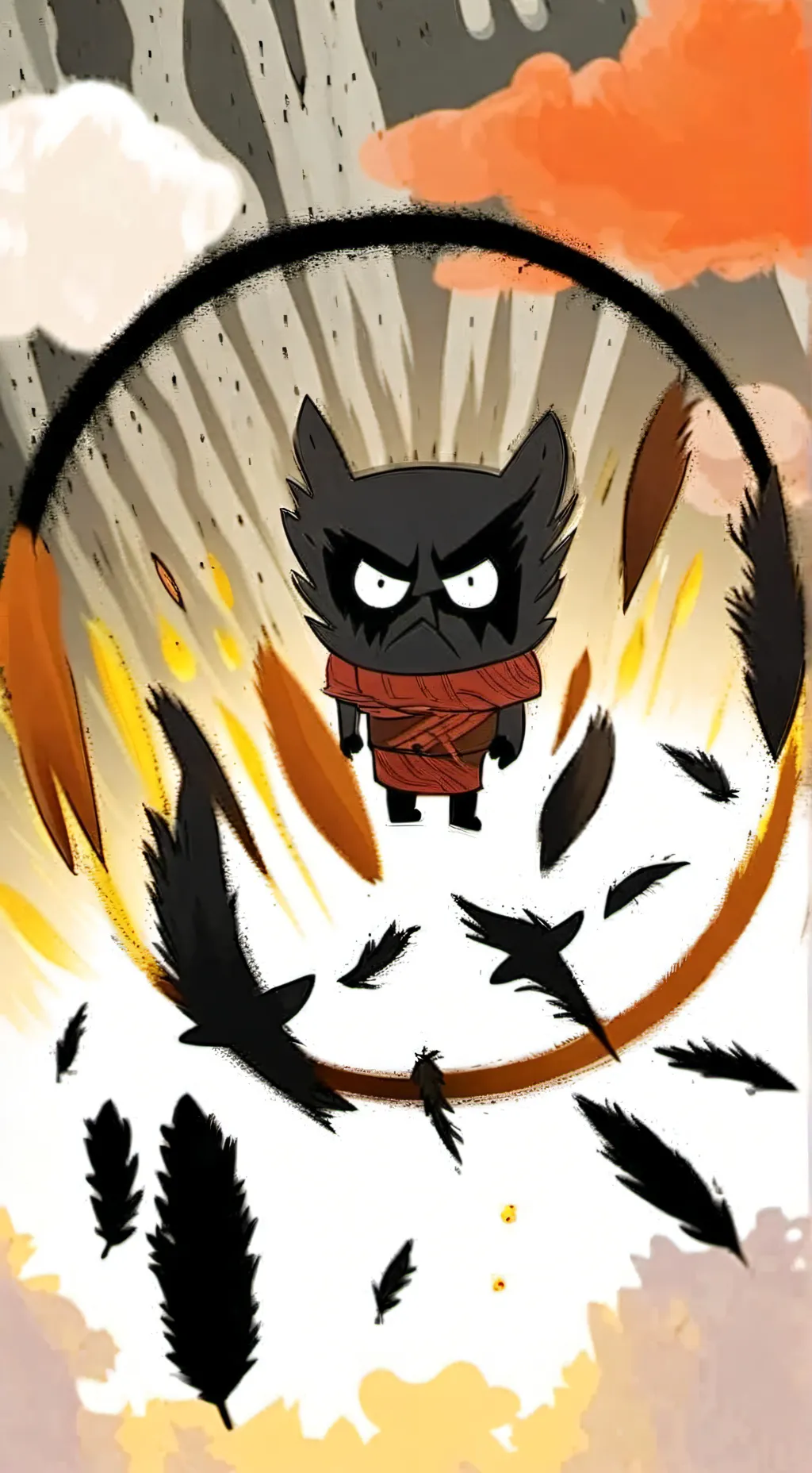 ai character: meme Goku background