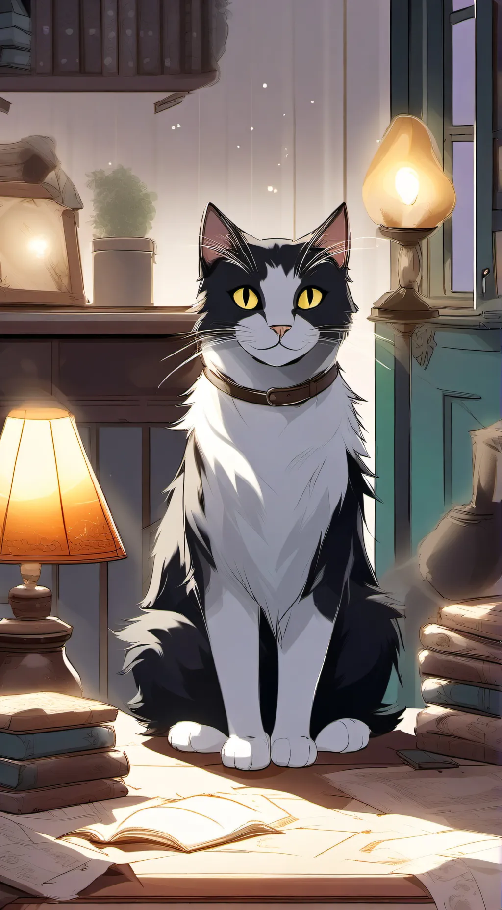 ai character: Oreo background