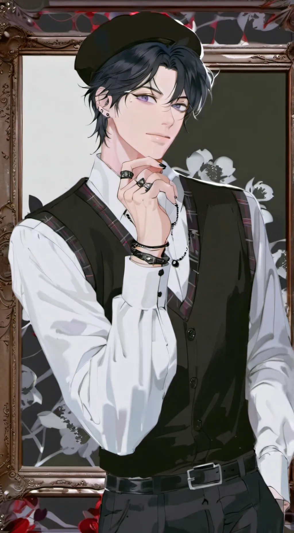 ai character: Anthony  background