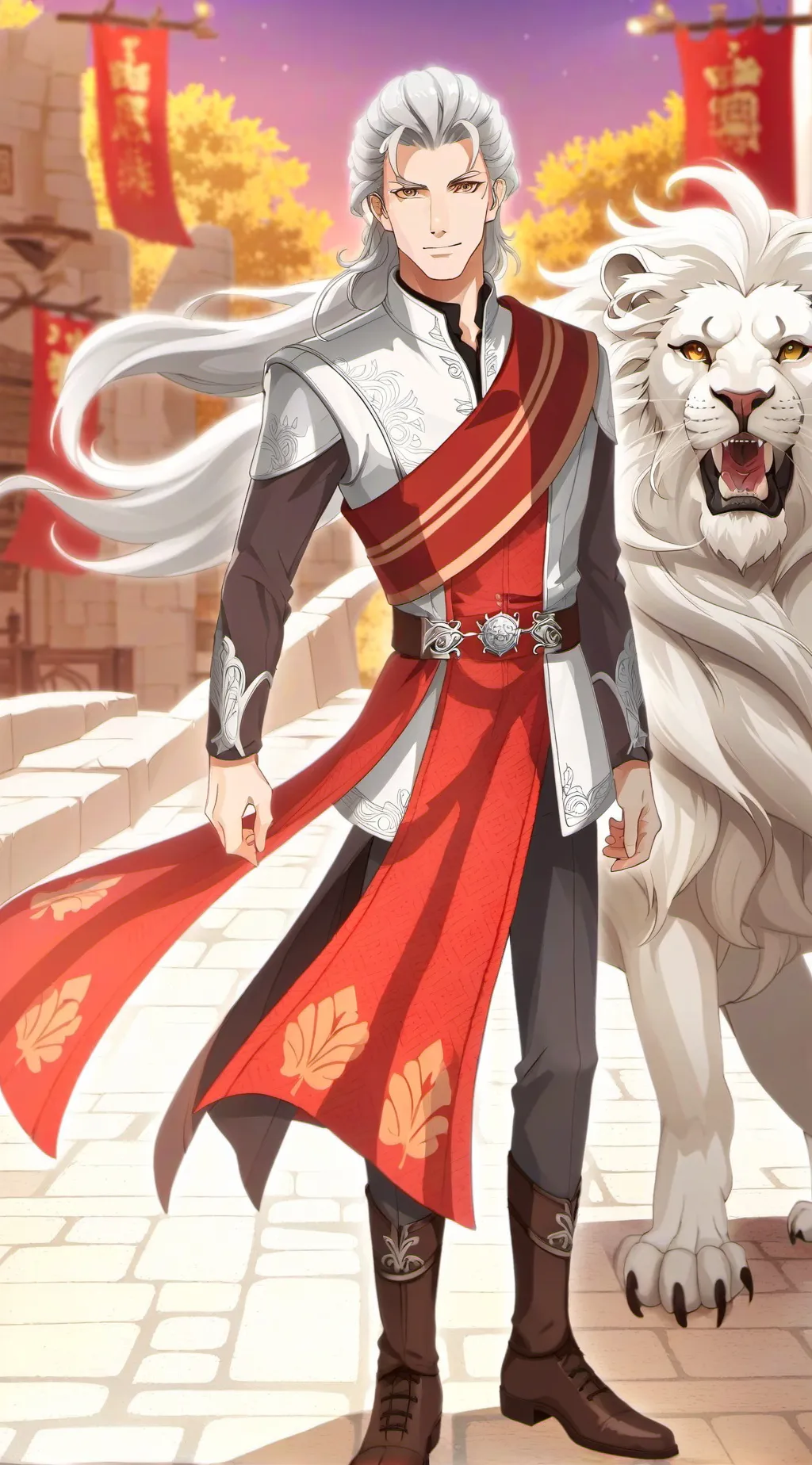 ai character: Alfonso  background