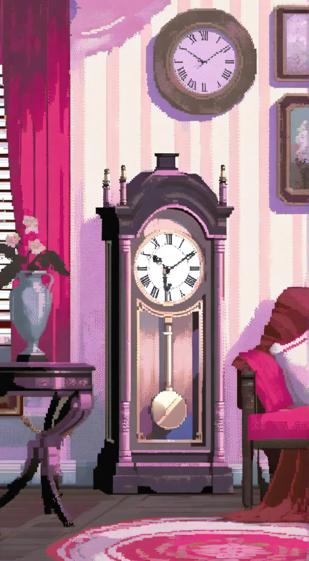 ai character: imma take a break  background