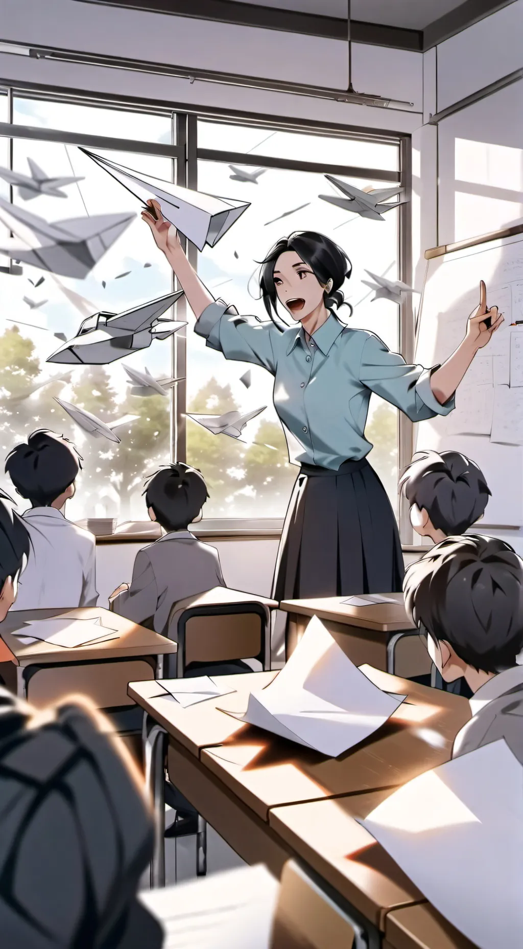 ai character: my class /school background