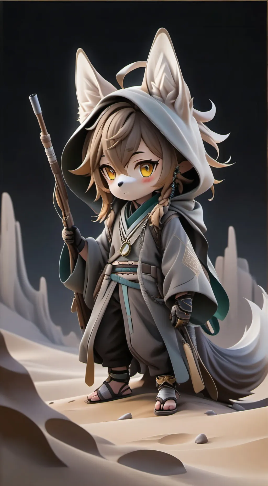 ai character: CDDONC :D background