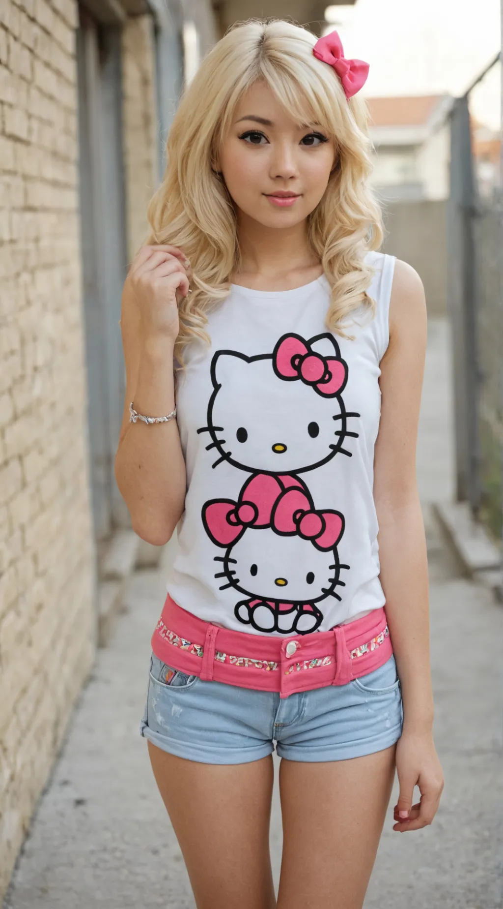 ai character: Kira! background